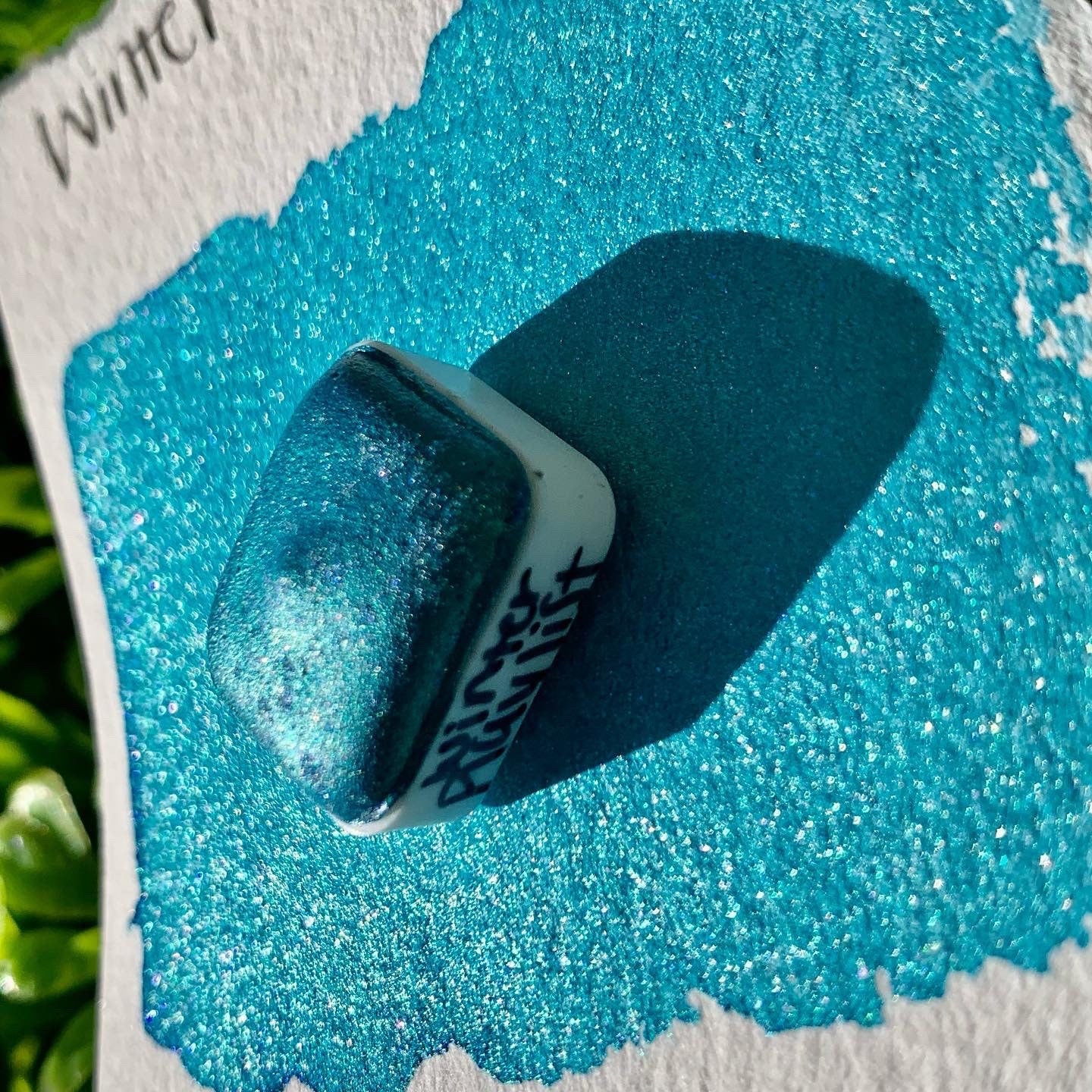 Winter Blues Set | Winter Blues | Handmade Watercolors | Watercolor Set | Gift Ideas | Gift Wrap | Glitter Paint | Shimmer Paint | Handmade