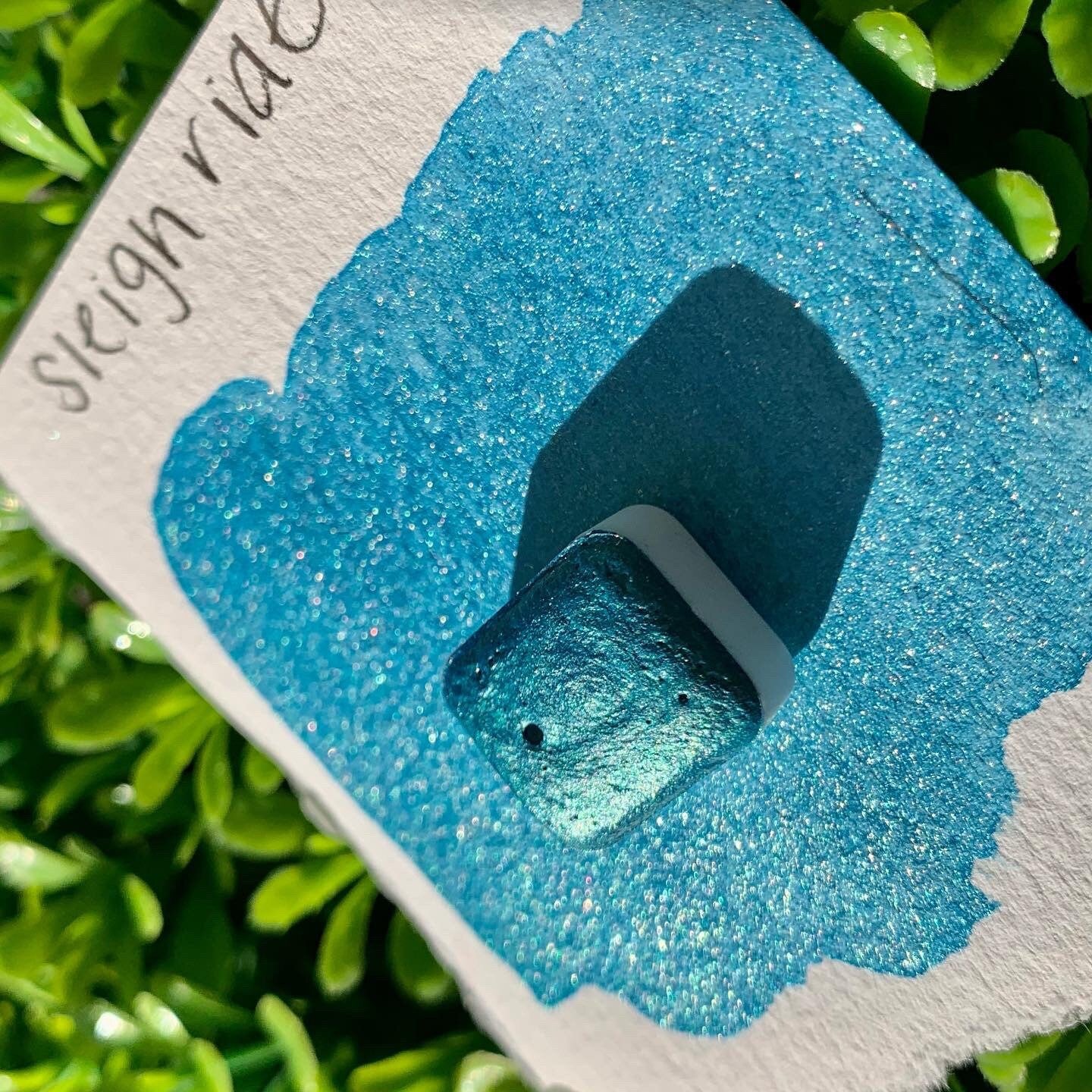 Winter Blues Set | Winter Blues | Handmade Watercolors | Watercolor Set | Gift Ideas | Gift Wrap | Glitter Paint | Shimmer Paint | Handmade