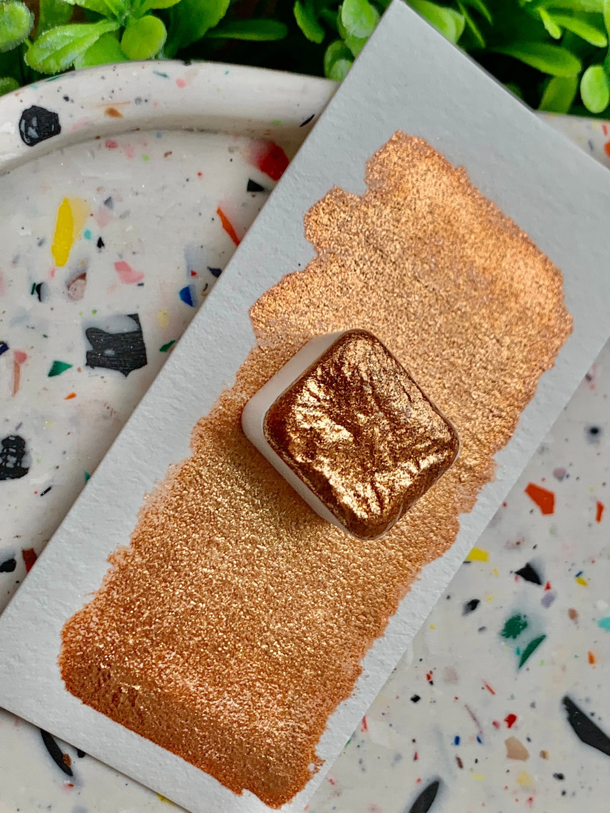 Sunstone | Handmade Watercolors | Handmade Paint | Watercolors | Watercolor Artist | Calligraphy | Quarter