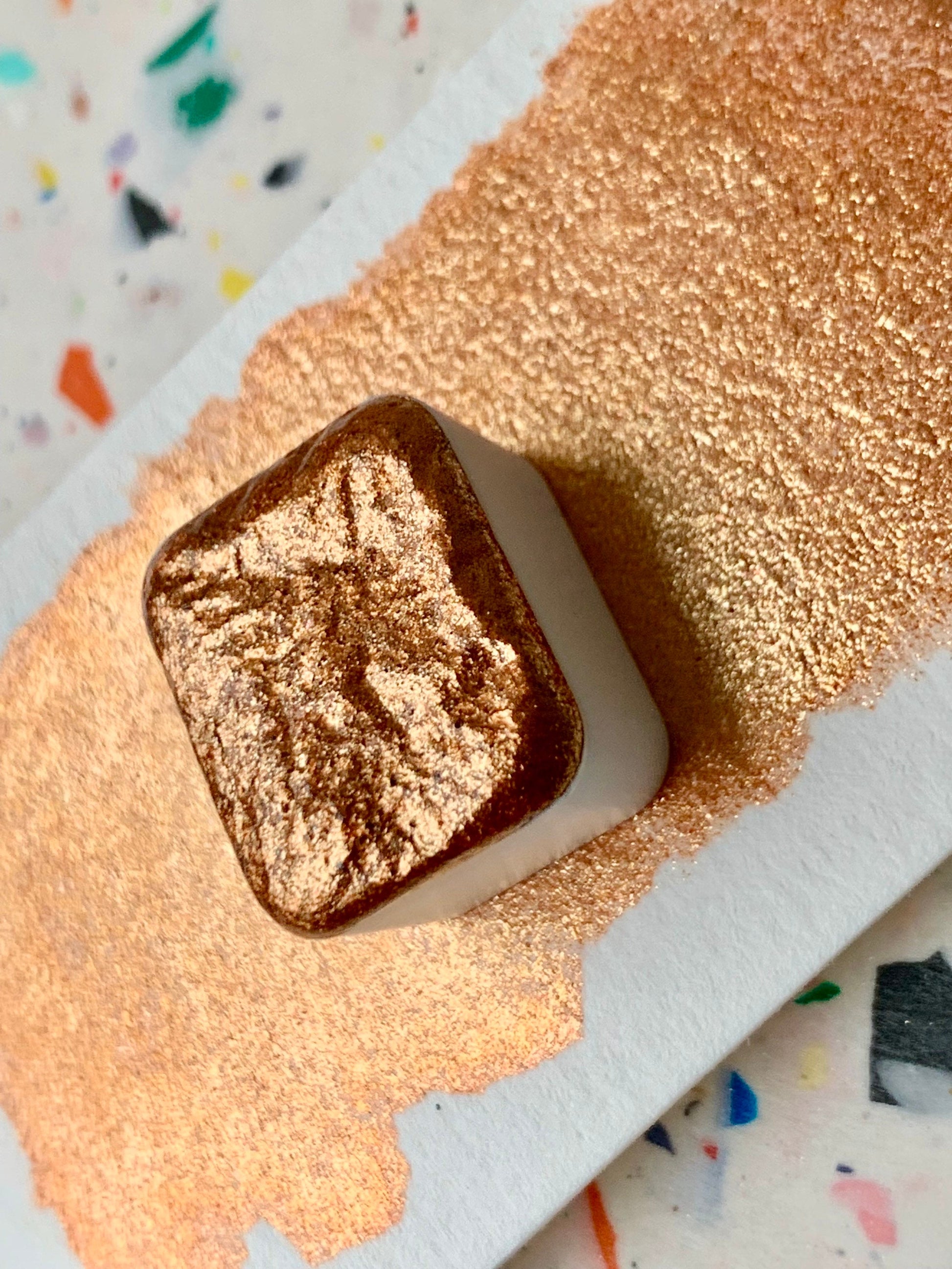 Sunstone | Handmade Watercolors | Handmade Paint | Watercolors | Watercolor Artist | Calligraphy | Quarter
