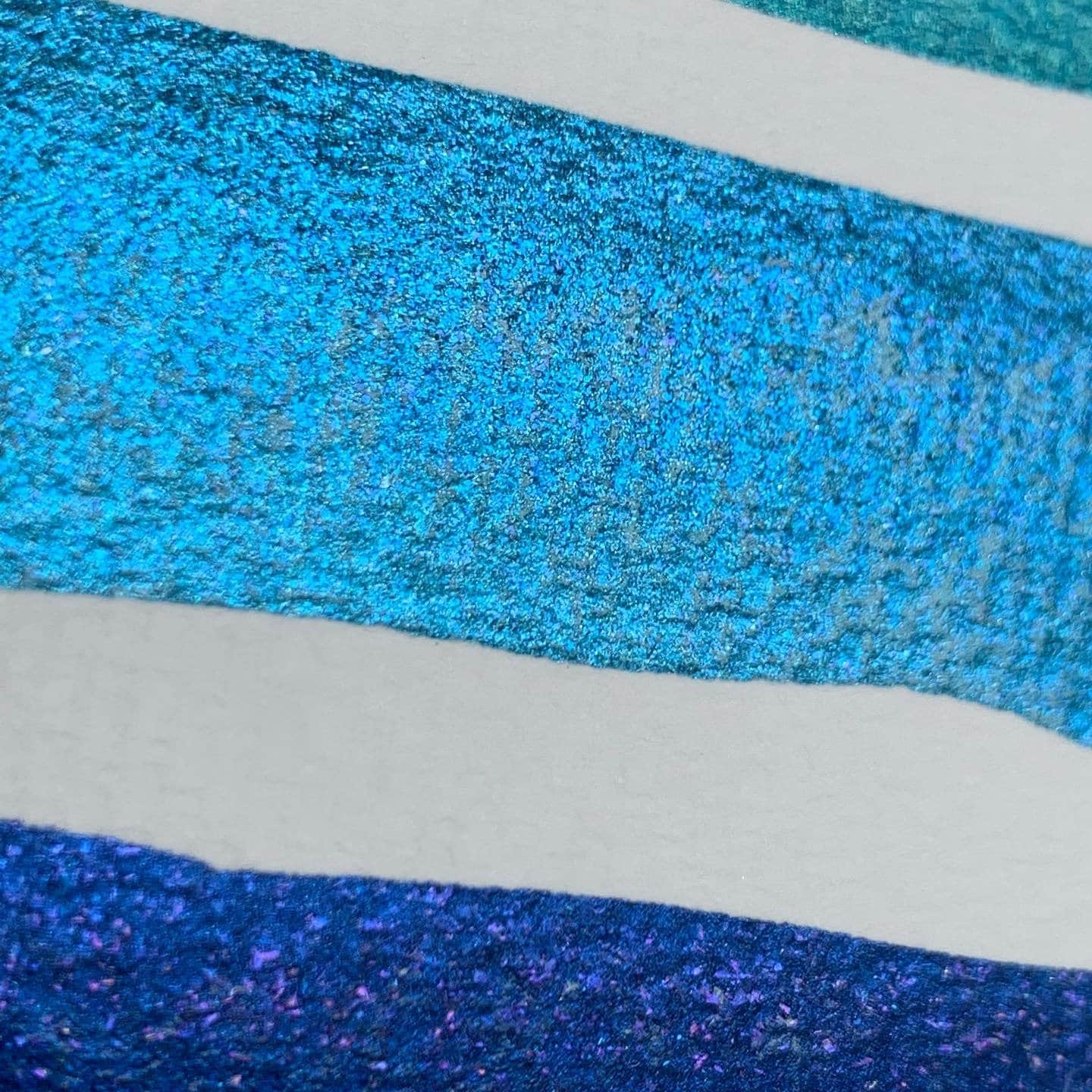 Winter Blues Set | Winter Blues | Handmade Watercolors | Watercolor Set | Gift Ideas | Gift Wrap | Glitter Paint | Shimmer Paint | Handmade