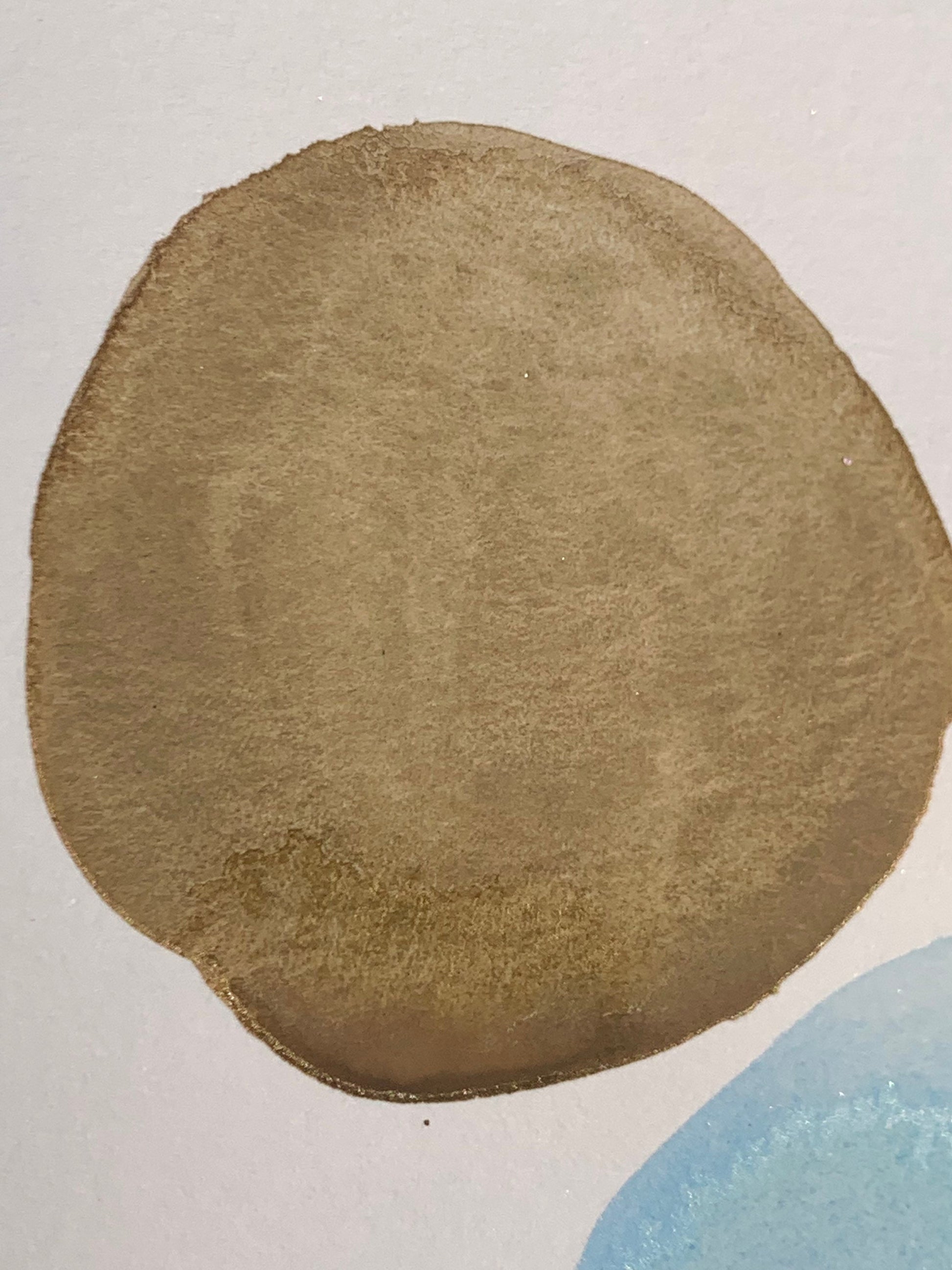 ADEVNT: Eggnog | Handmade Watercolors | Warm Brown | Handmade Cards | Watercolor Florals | Matte Pigment | Half Pans