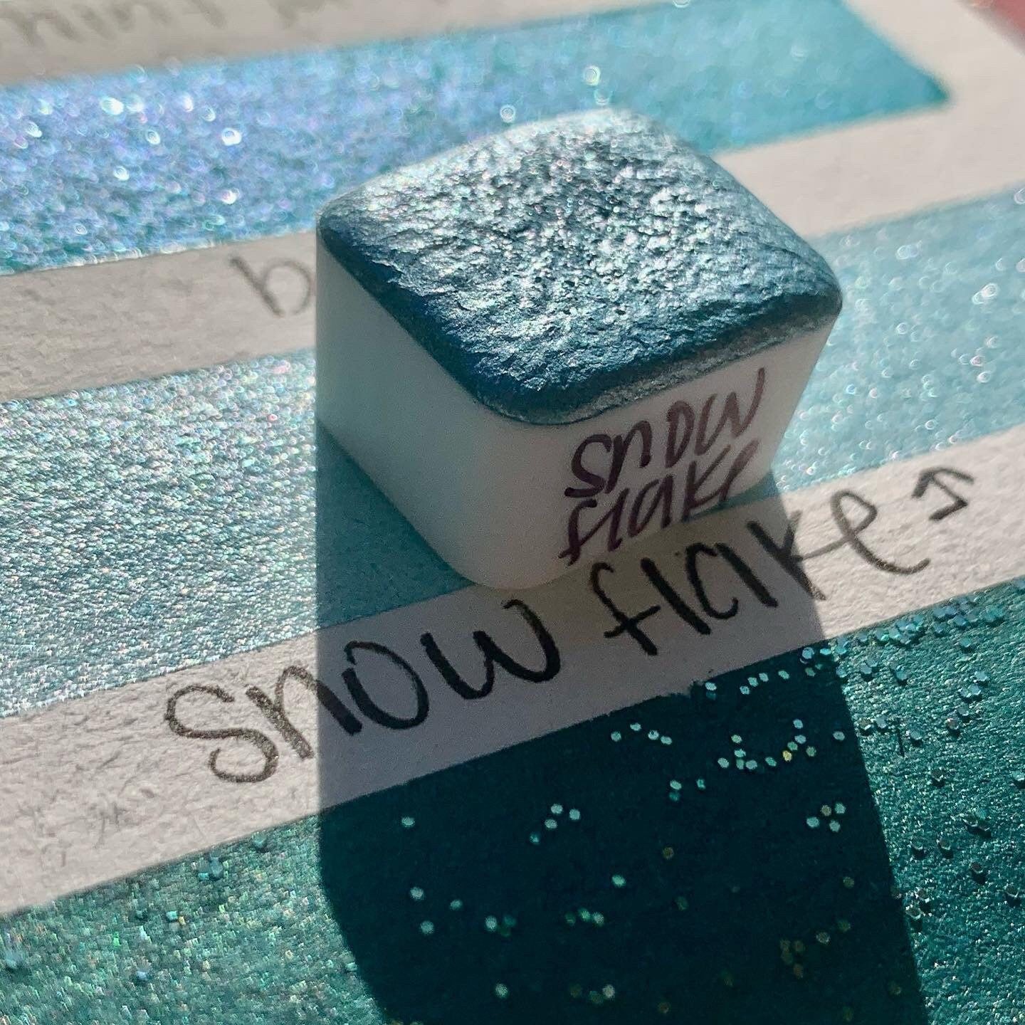 Watercolor Ornament | HALF PANS | Handmade Watercolors | Handmade Paint | Calligraphy | Lettering
