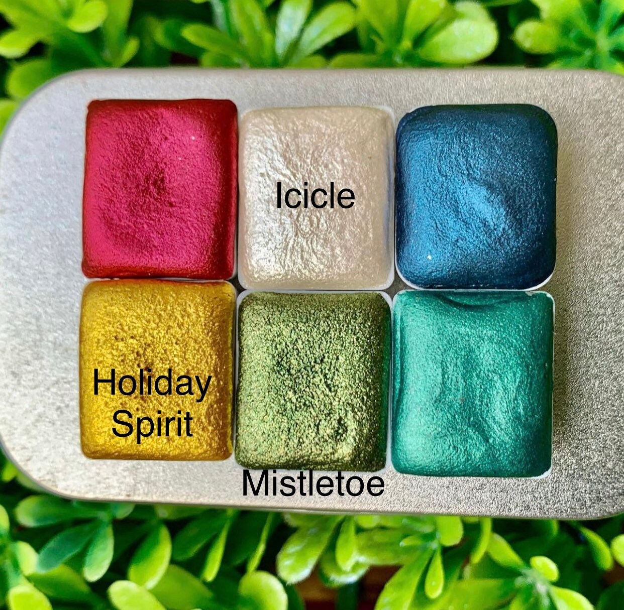 Watercolor Ornament | HALF PANS | Handmade Watercolors | Handmade Paint | Calligraphy | Lettering