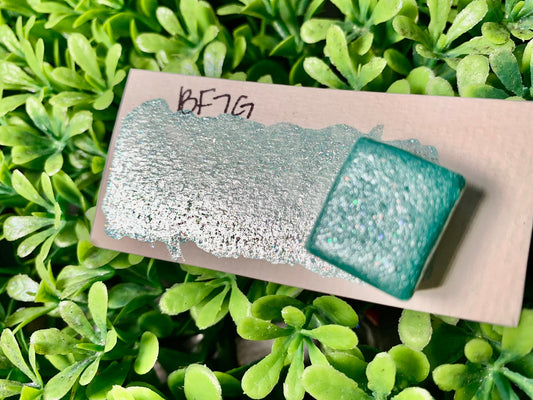 BF7G | Handmade Watercolors | Handmade Paint | Watercolors | Watercolor Artist | Handmade Cards | Glitter Watercolors |