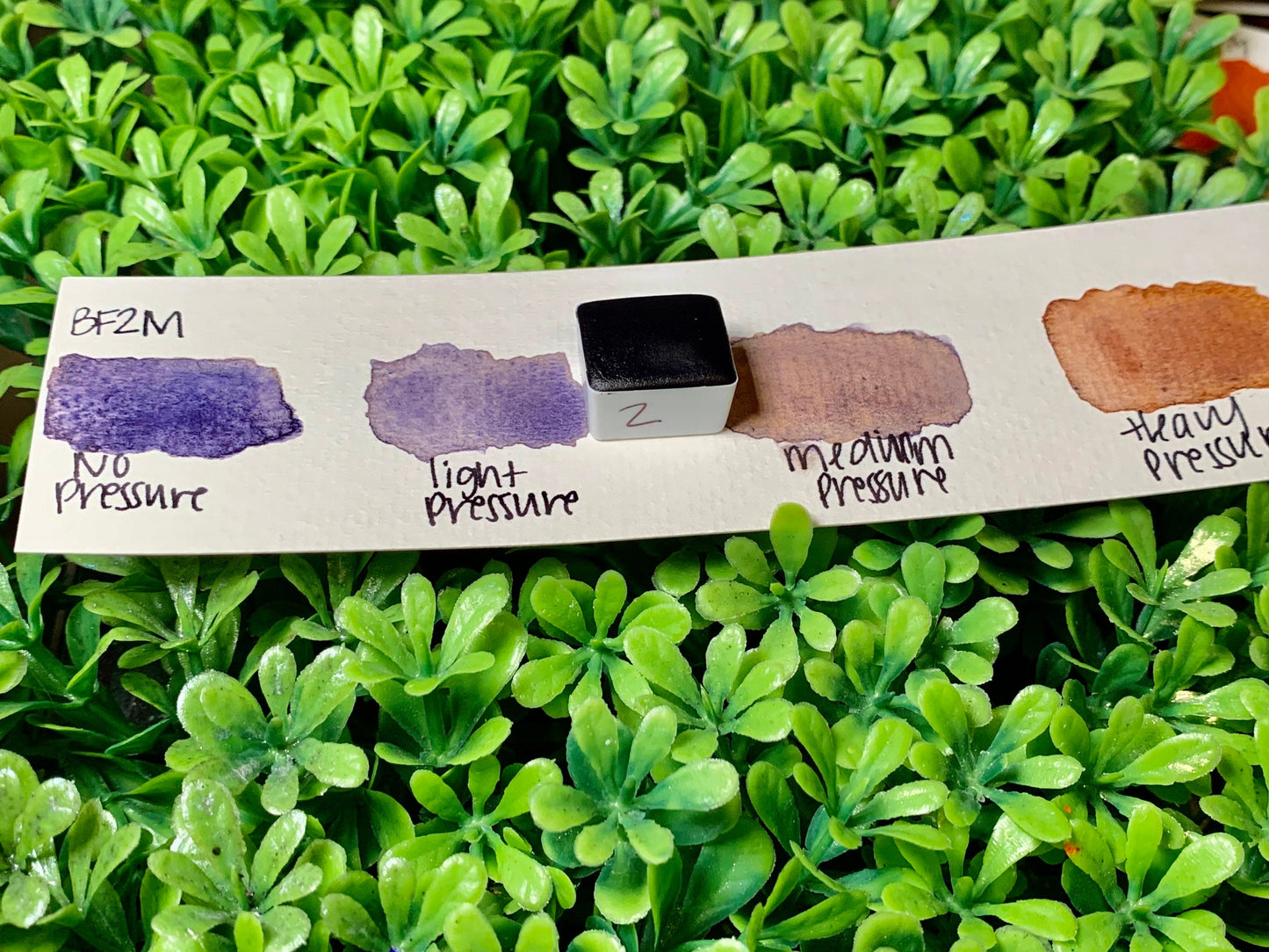 BF2M | Handmade Watercolors | GRANULATING | Handmade Cards | Watercolor Florals | Matte Pigment | Half Pans