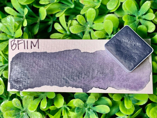 BF11M | Handmade Watercolors | GRANULATING | Handmade Cards | Watercolor Florals | Matte Pigment | Half Pans