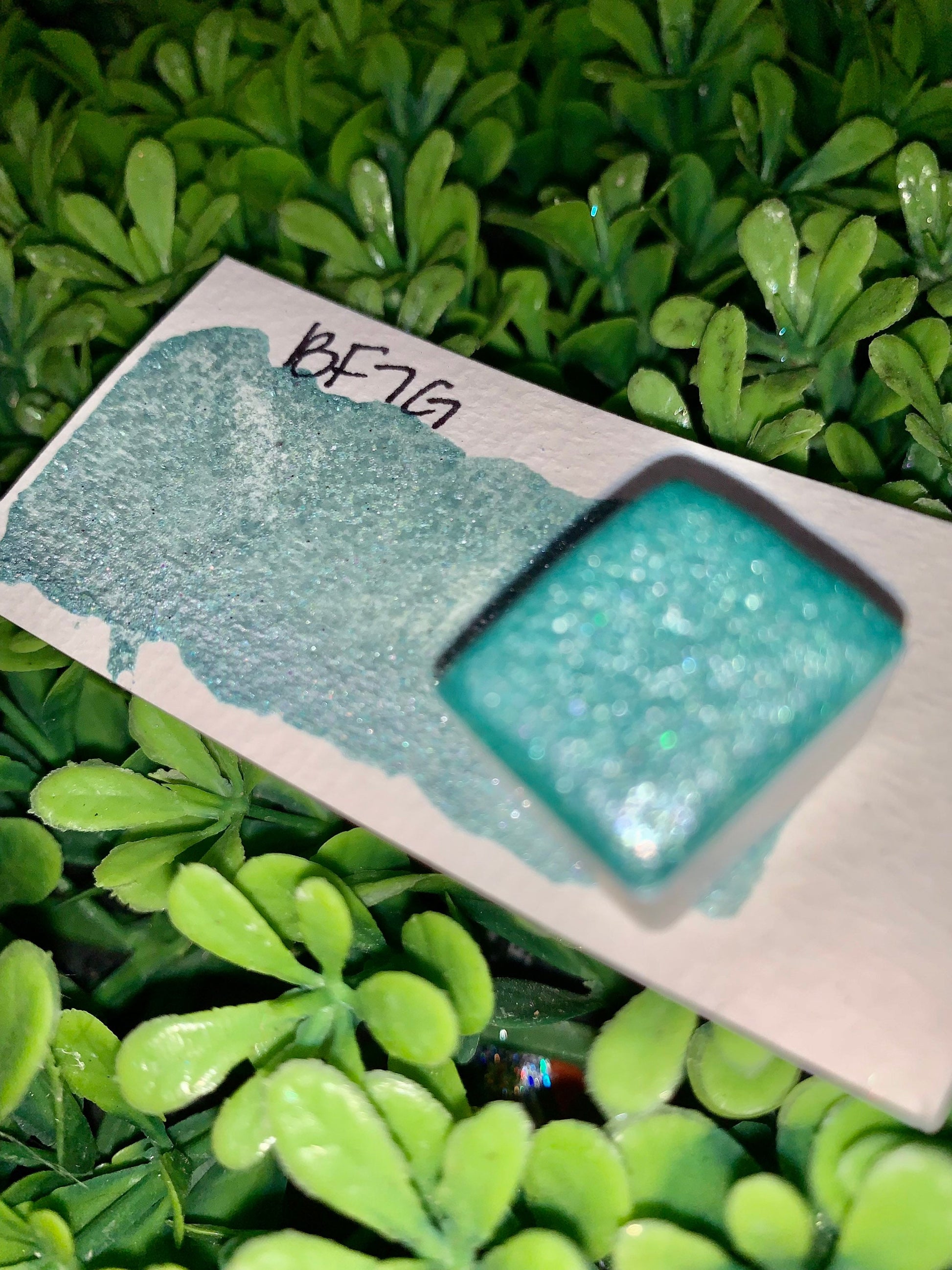 BF7G | Handmade Watercolors | Handmade Paint | Watercolors | Watercolor Artist | Handmade Cards | Glitter Watercolors |
