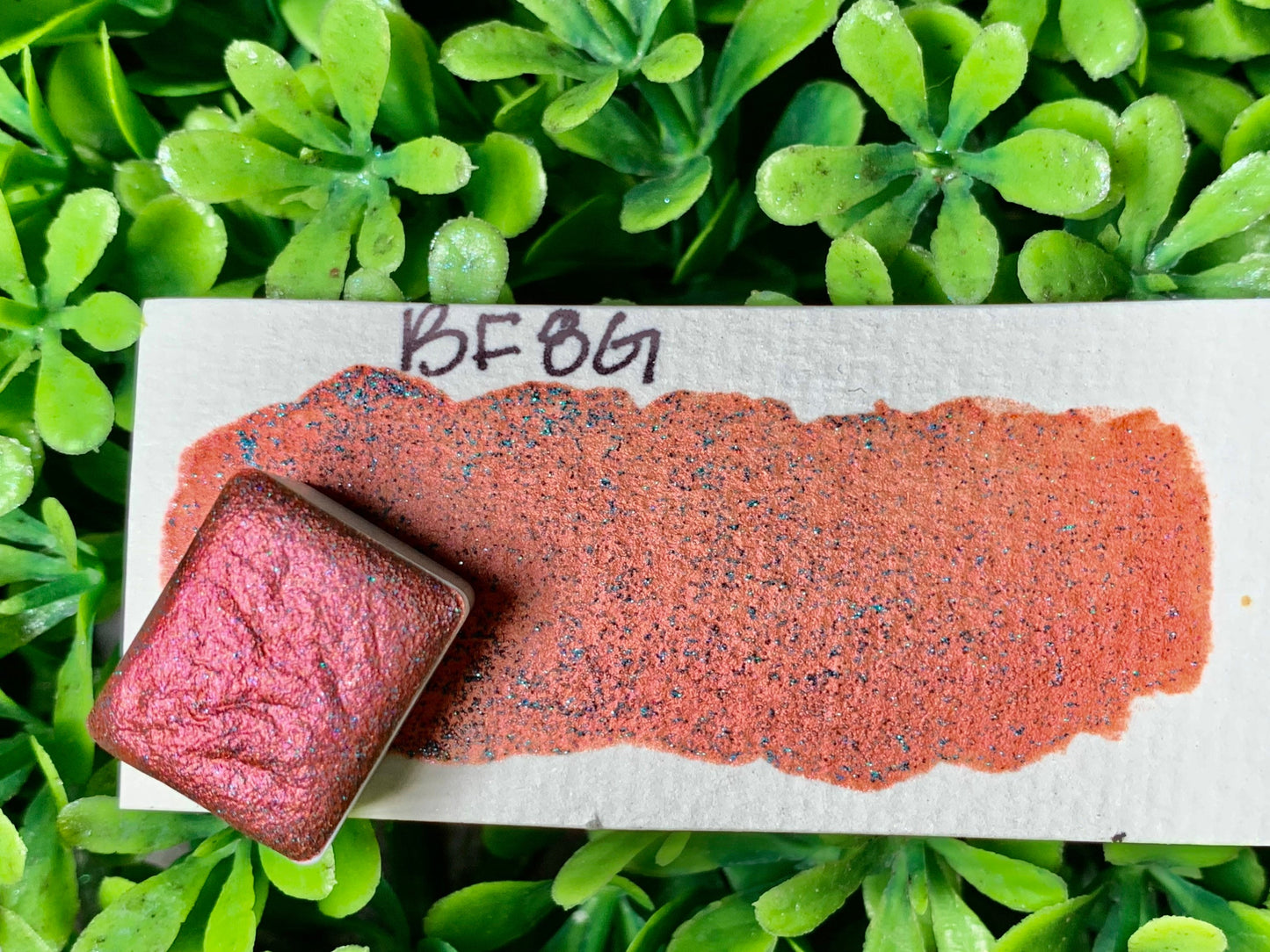 BF8G | Handmade Watercolors | Handmade Paint | Watercolors | Watercolor Artist | Handmade Cards | Glitter Watercolors |