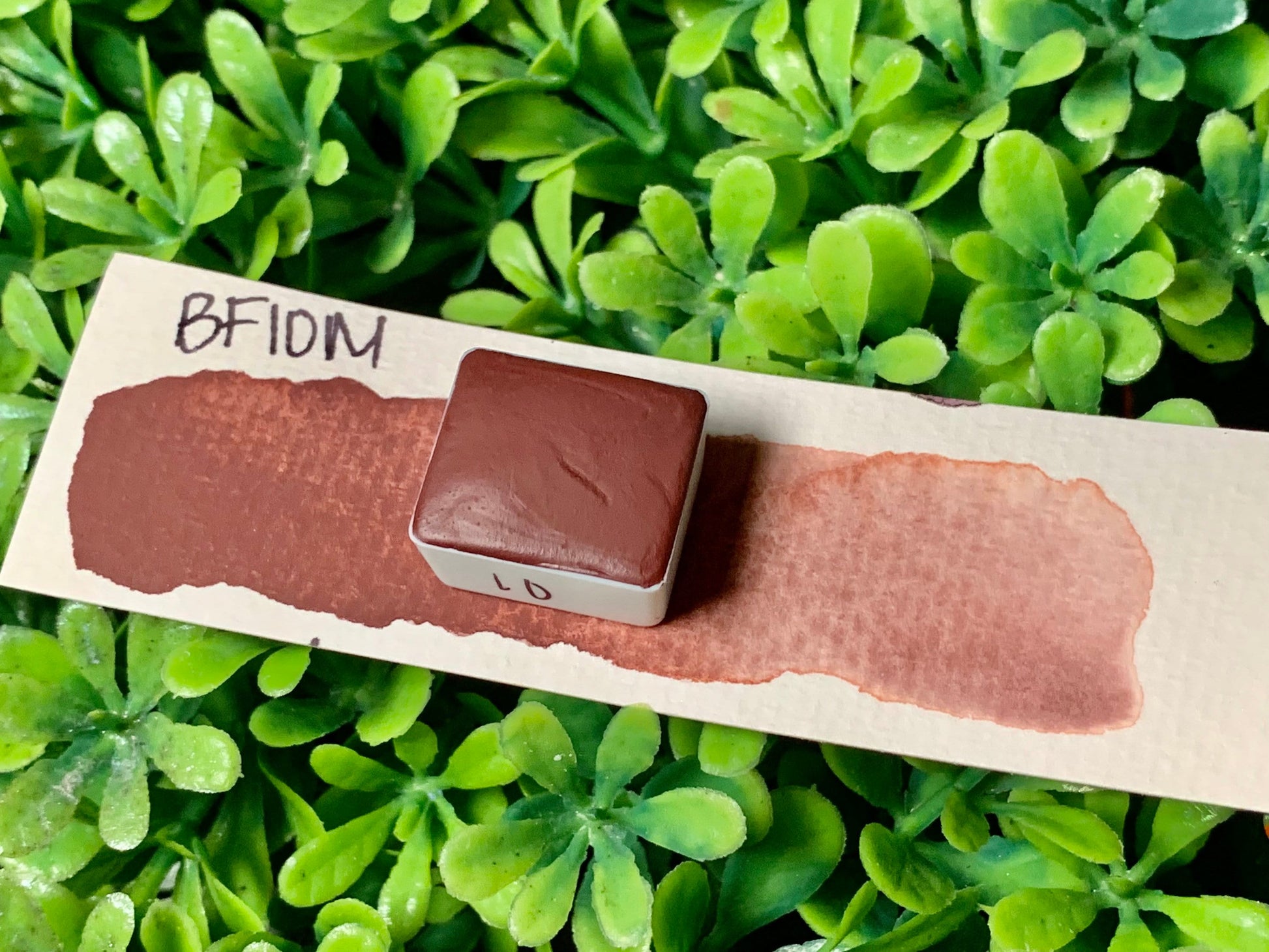 BF10M | Handmade Watercolors | GRANULATING | Handmade Cards | Watercolor Florals | Matte Pigment | Half Pans