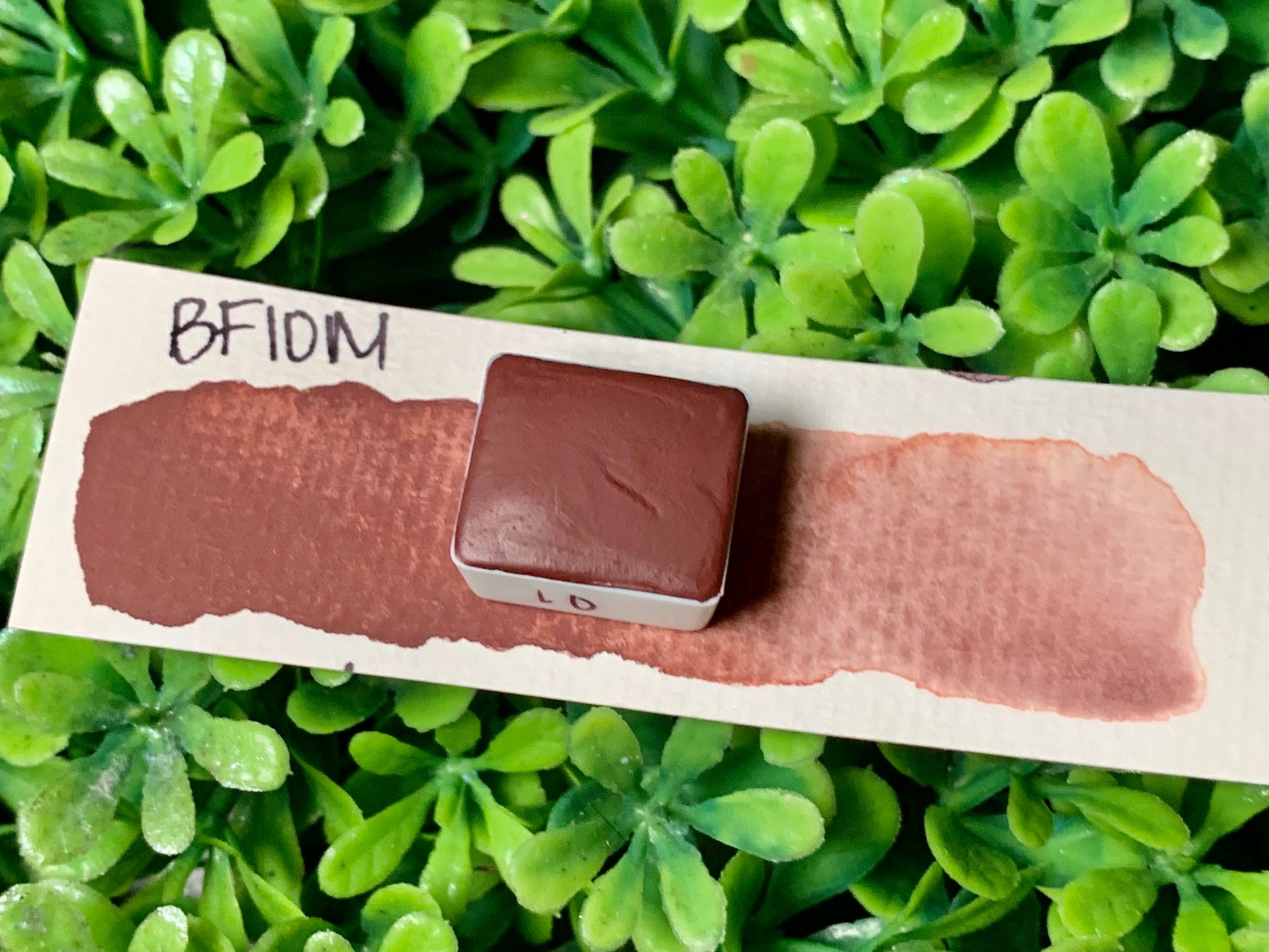 BF10M | Handmade Watercolors | GRANULATING | Handmade Cards | Watercolor Florals | Matte Pigment | Half Pans