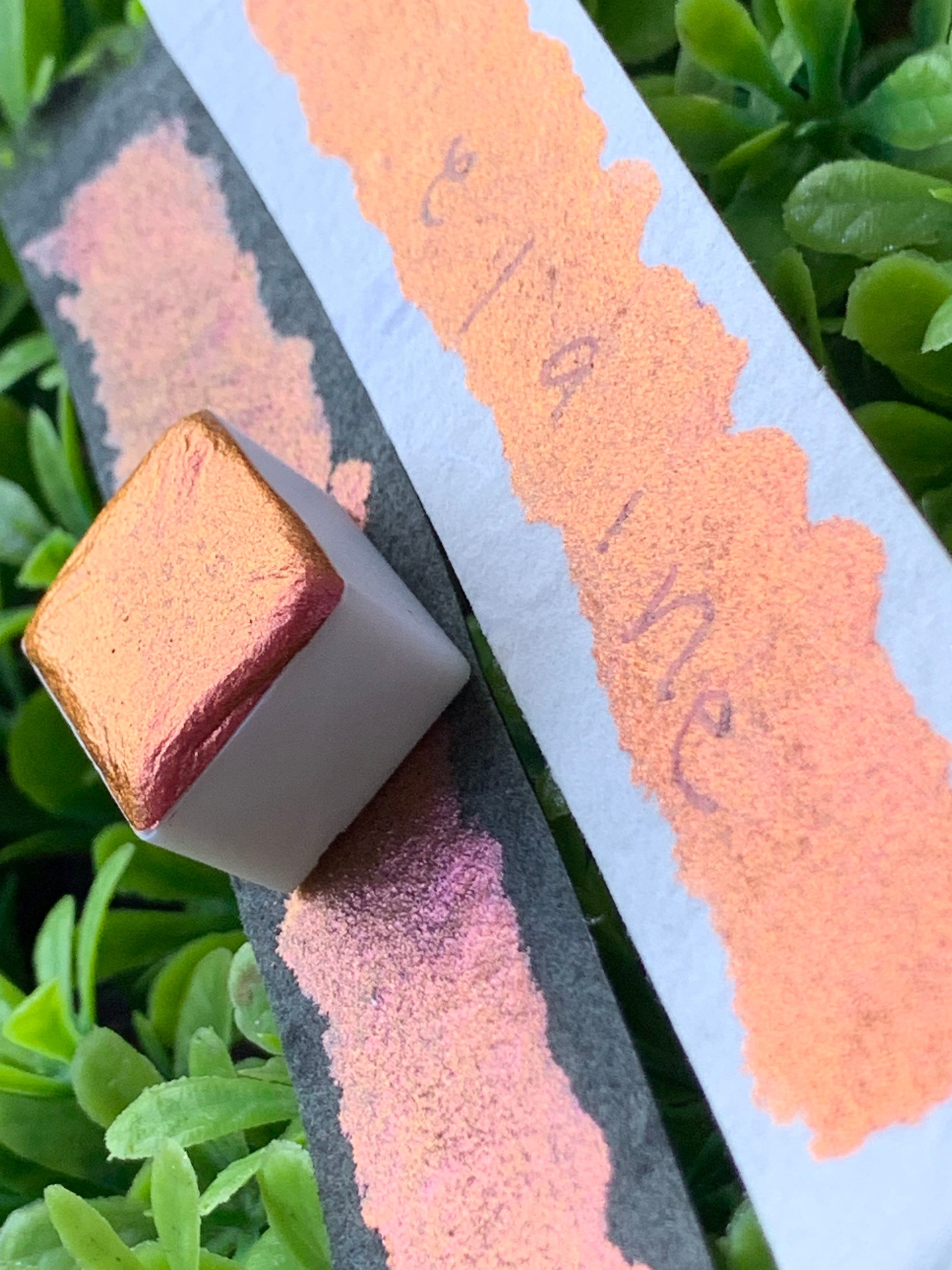 Elaine | Handmade Watercolors | Handmade Paint | Calligraphy | Lettering |