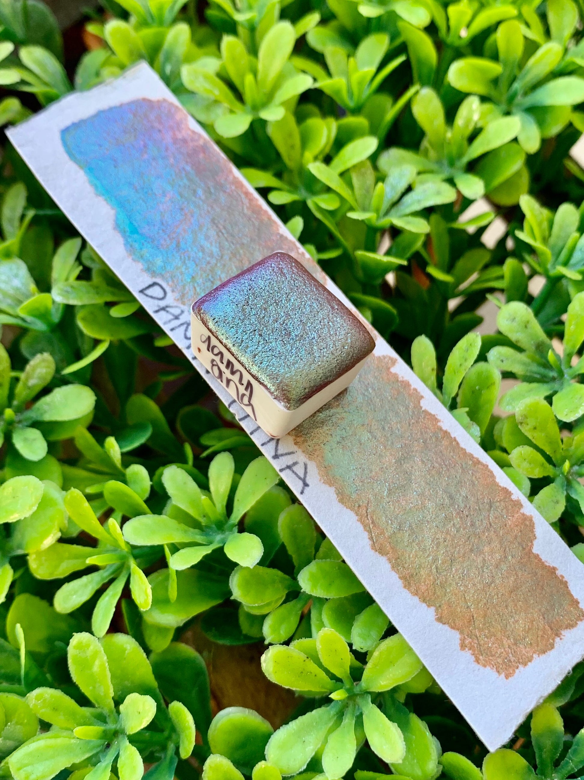 Damn Gina | Handmade Watercolors | Handmade Paint | Calligraphy | Lettering |