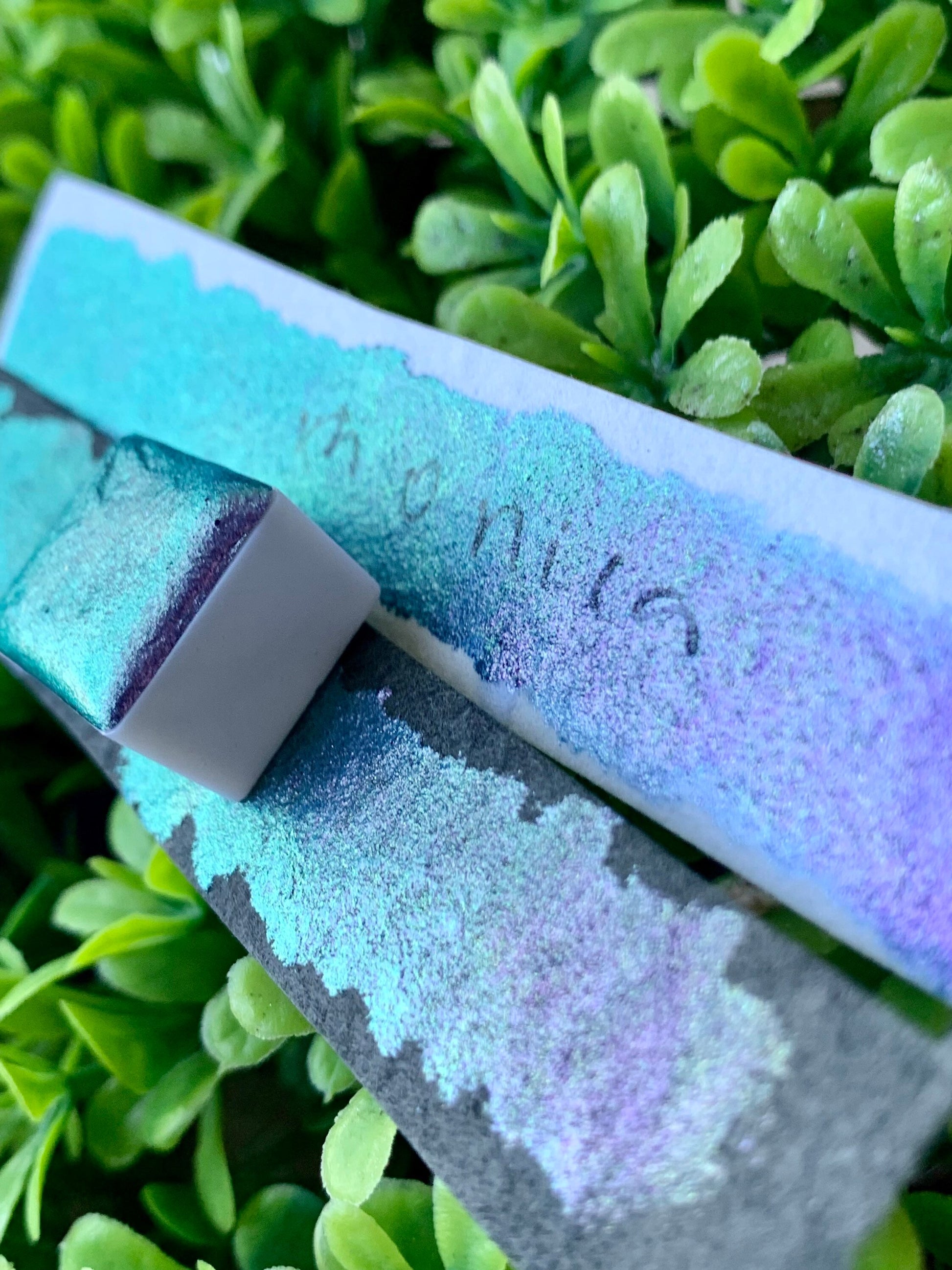Monica | Handmade Watercolors | Handmade Paint | Calligraphy | Lettering |