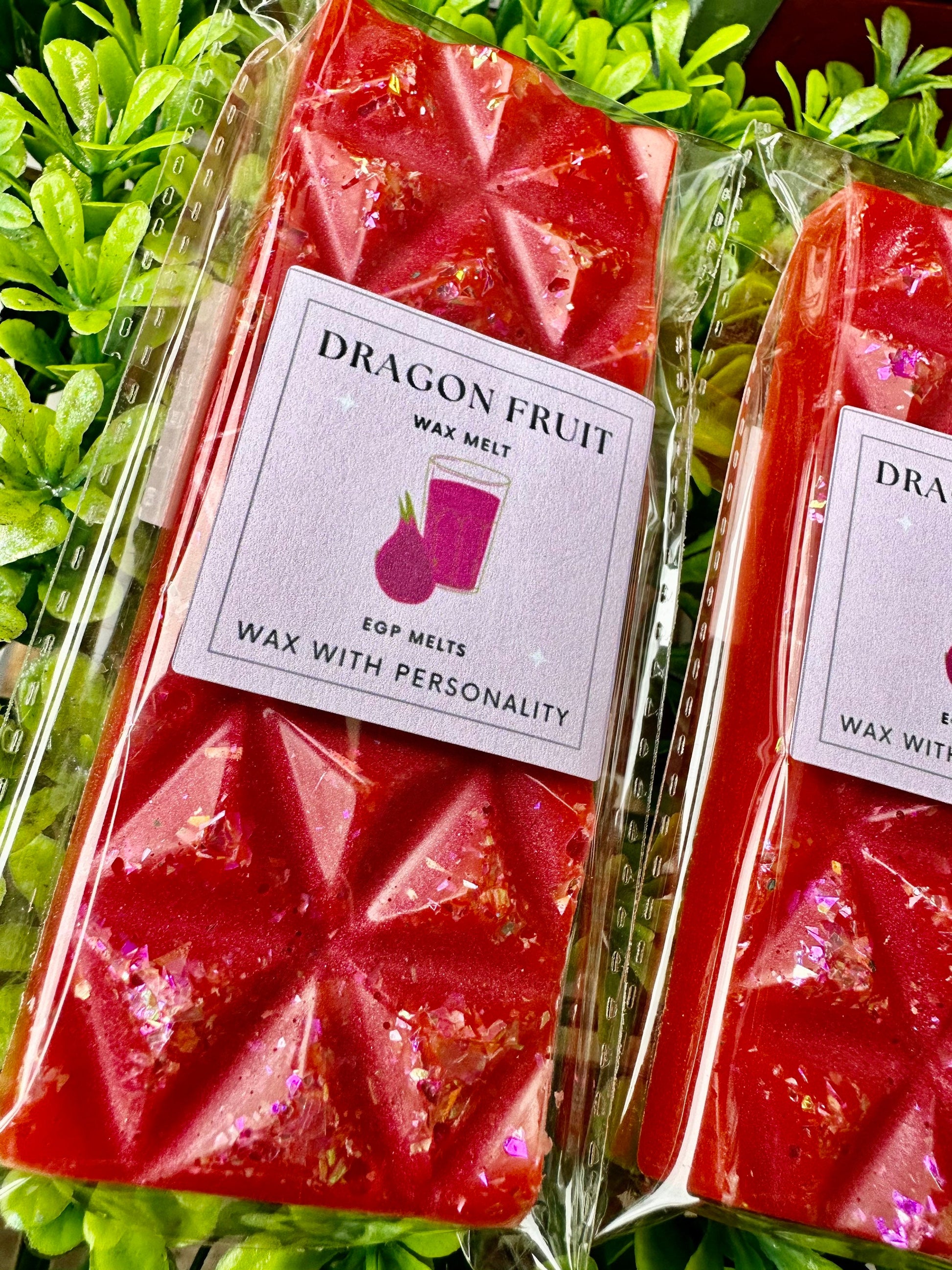 EGP Melts | Fruit Scented Melts | Snap Bar | Wax Melt | Wax With Personality | Dragon Fruit