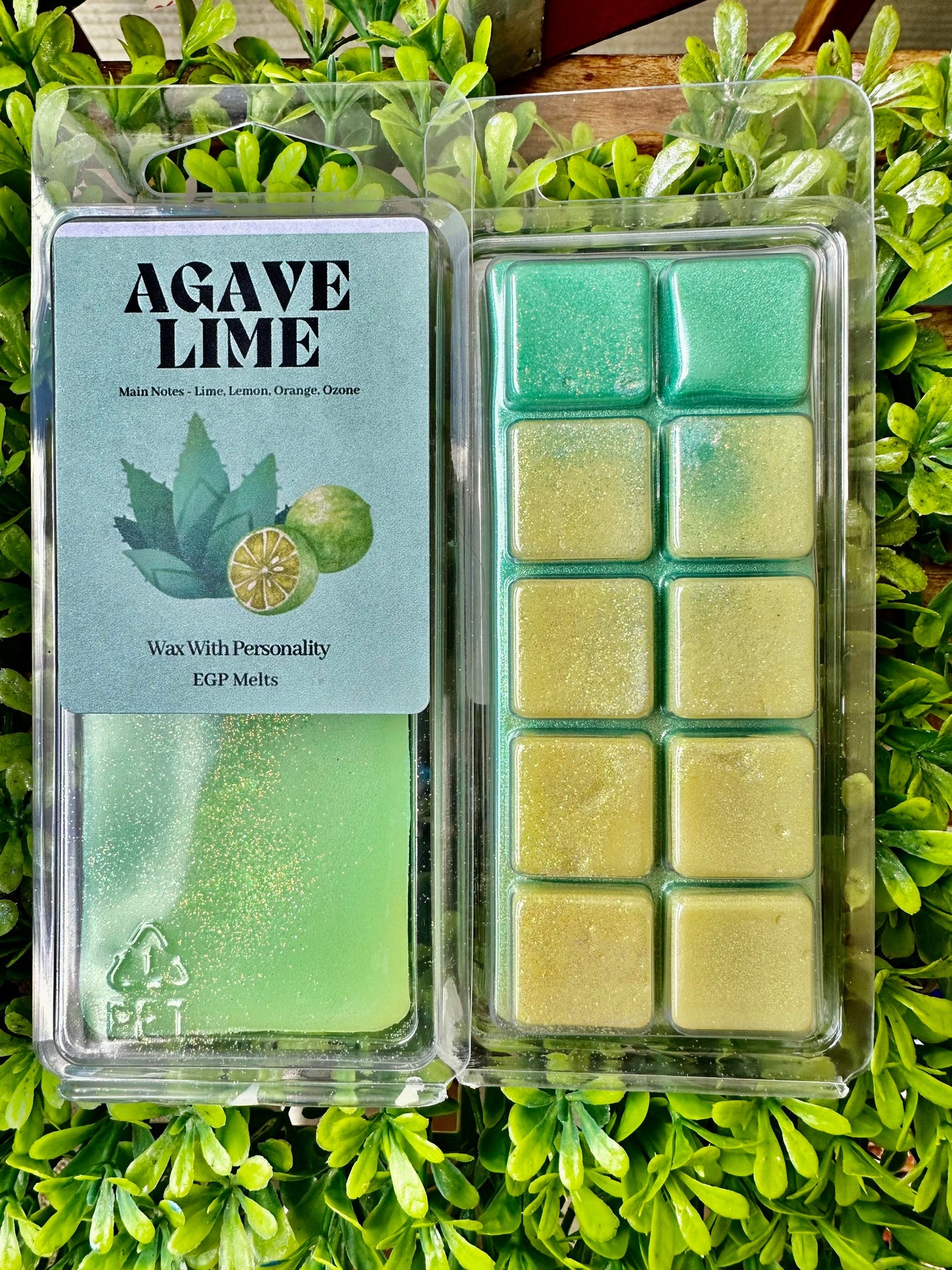 Agave Lime EGP Melts | Fresh Scented Melts | Snap Bar | Wax Melt | Wax With Personality |