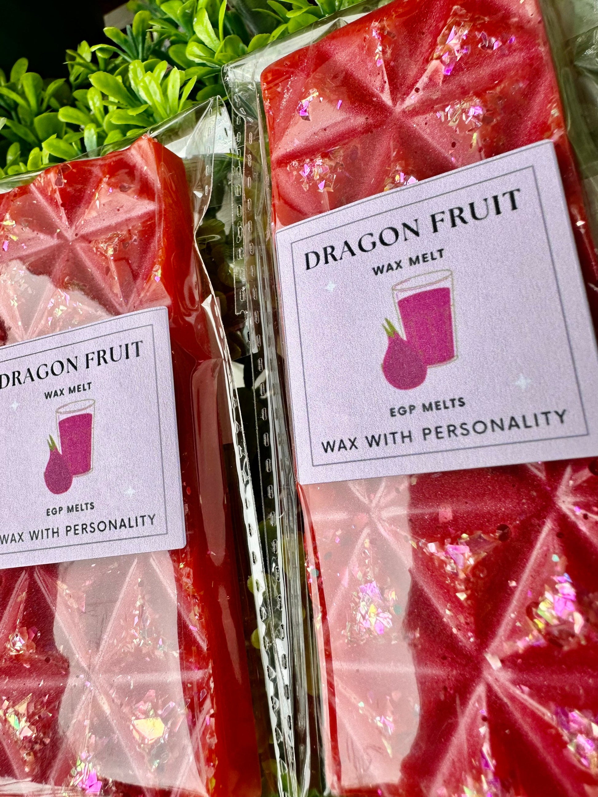 EGP Melts | Fruit Scented Melts | Snap Bar | Wax Melt | Wax With Personality | Dragon Fruit