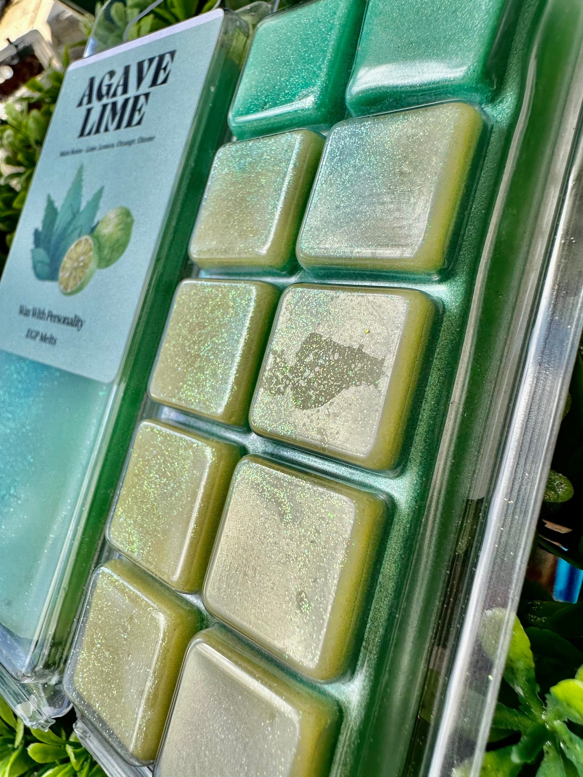 Agave Lime EGP Melts | Fresh Scented Melts | Snap Bar | Wax Melt | Wax With Personality |