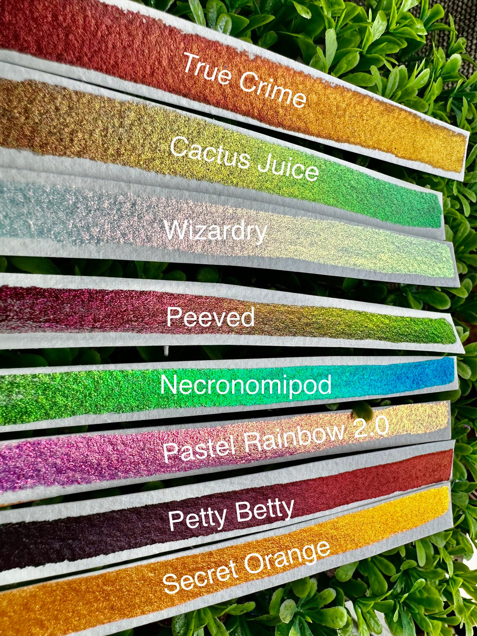 Pastel Rainbow 2.0 PREORDER 9/15/24 ship | Super Shifter | Shifting Watercolors | Handmade Paint | Watercolors | Watercolor | Handmade