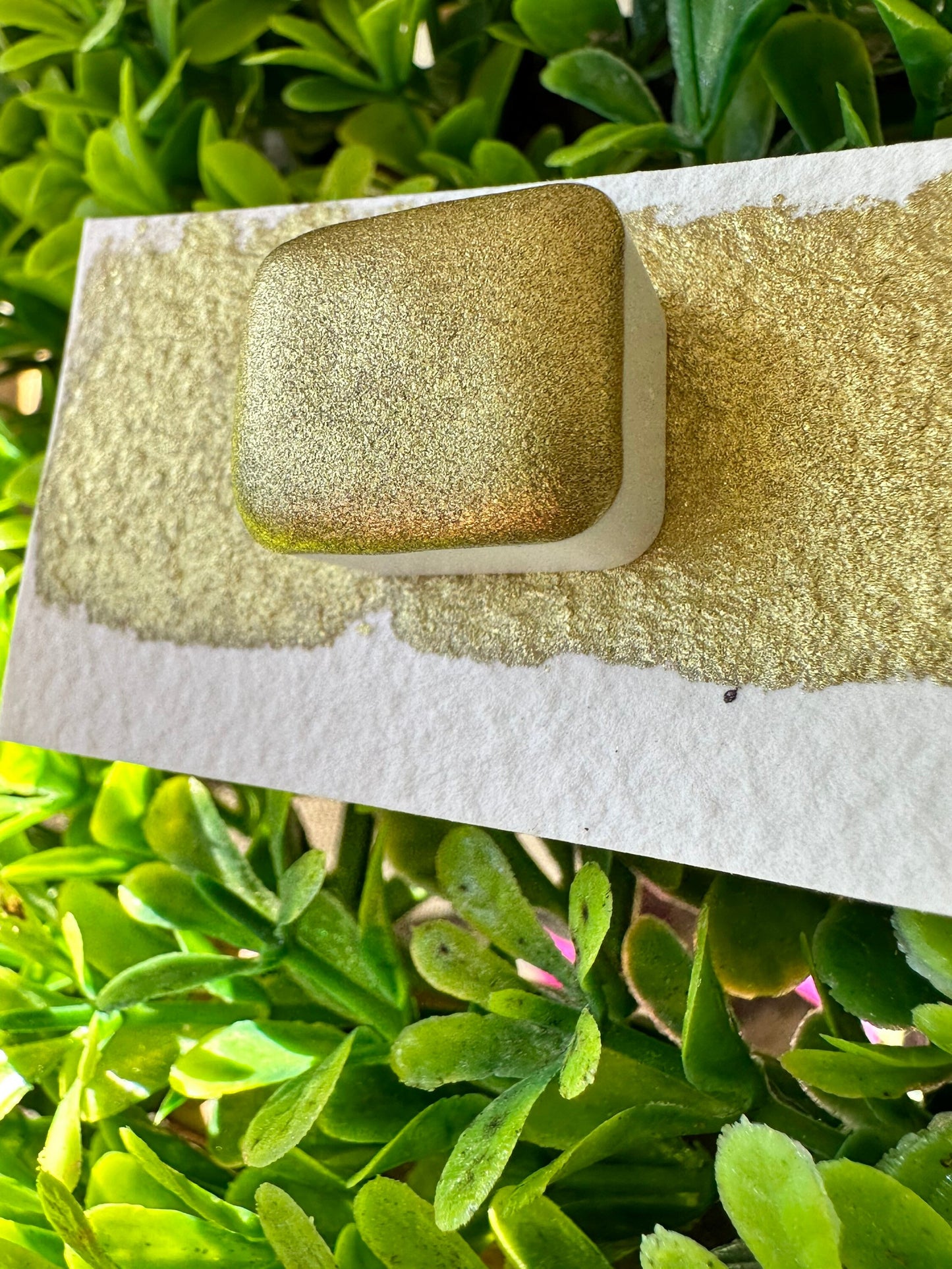 Gilded Gold | Metallic Gold | Gold | Handmade Watercolors | Handmade Paint | Watercolors | Watercolor | Handmade Cards
