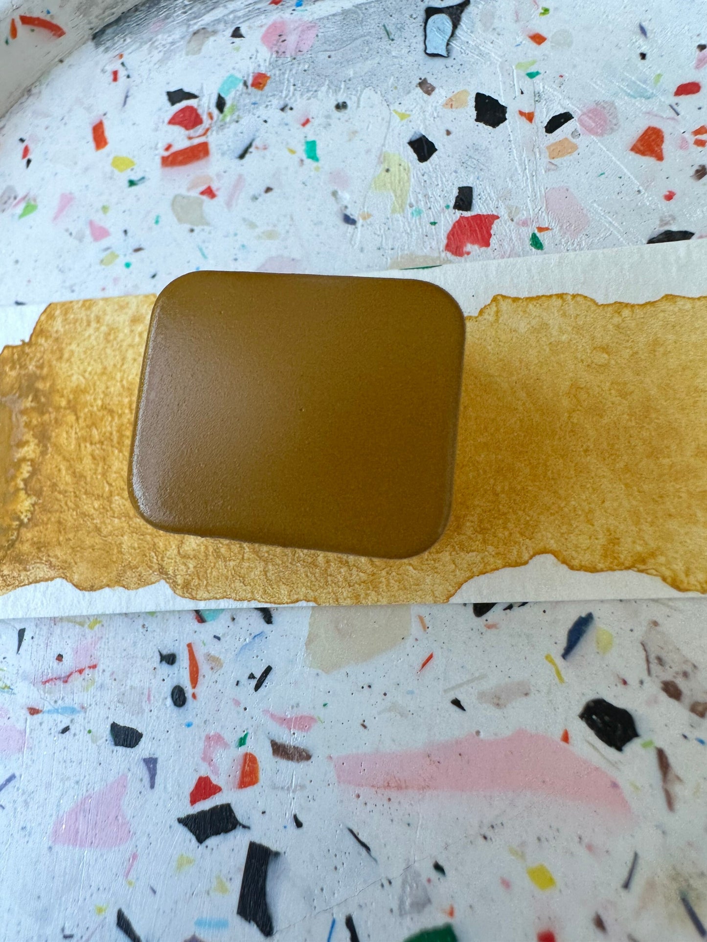 Mellow | Handmade Watercolors | Handmade Cards | Watercolor Florals | Matte Pigment | Half Pans