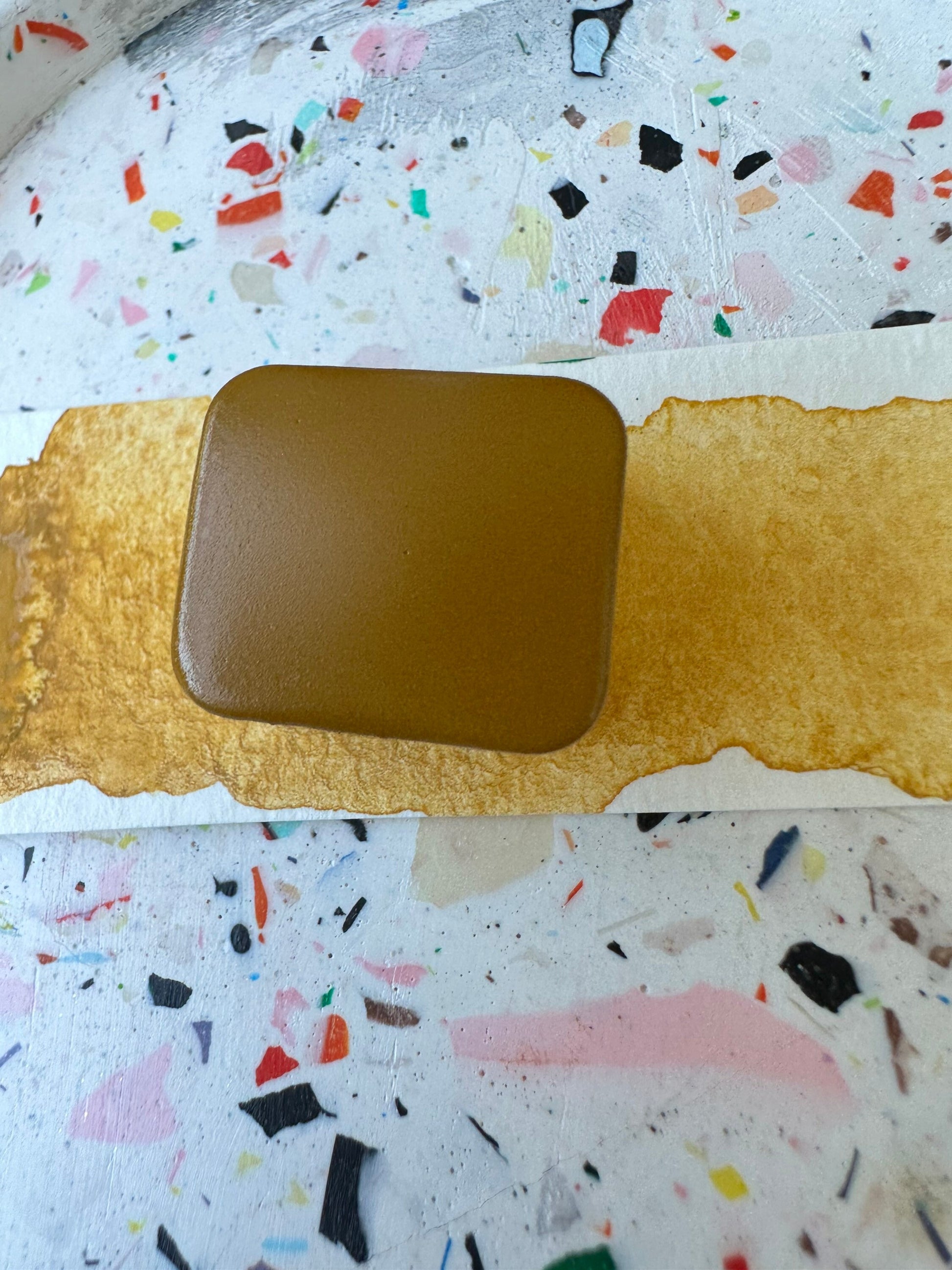 Mellow | Handmade Watercolors | Handmade Cards | Watercolor Florals | Matte Pigment | Half Pans