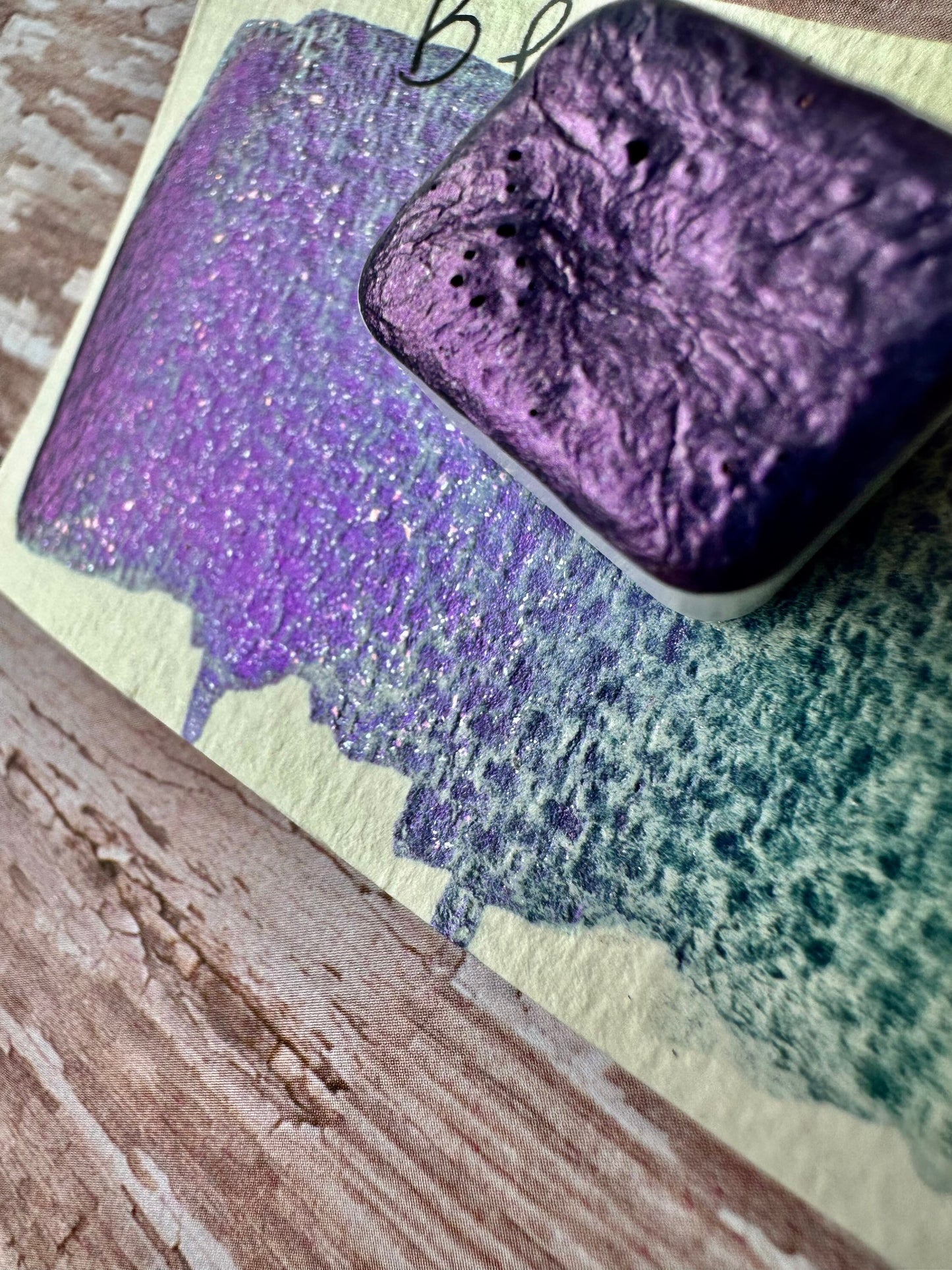 Beach Vibes Collab | Handmade Watercolors | Handmade Paint | Watercolors | Watercolor | Handmade Cards | Calligraphy