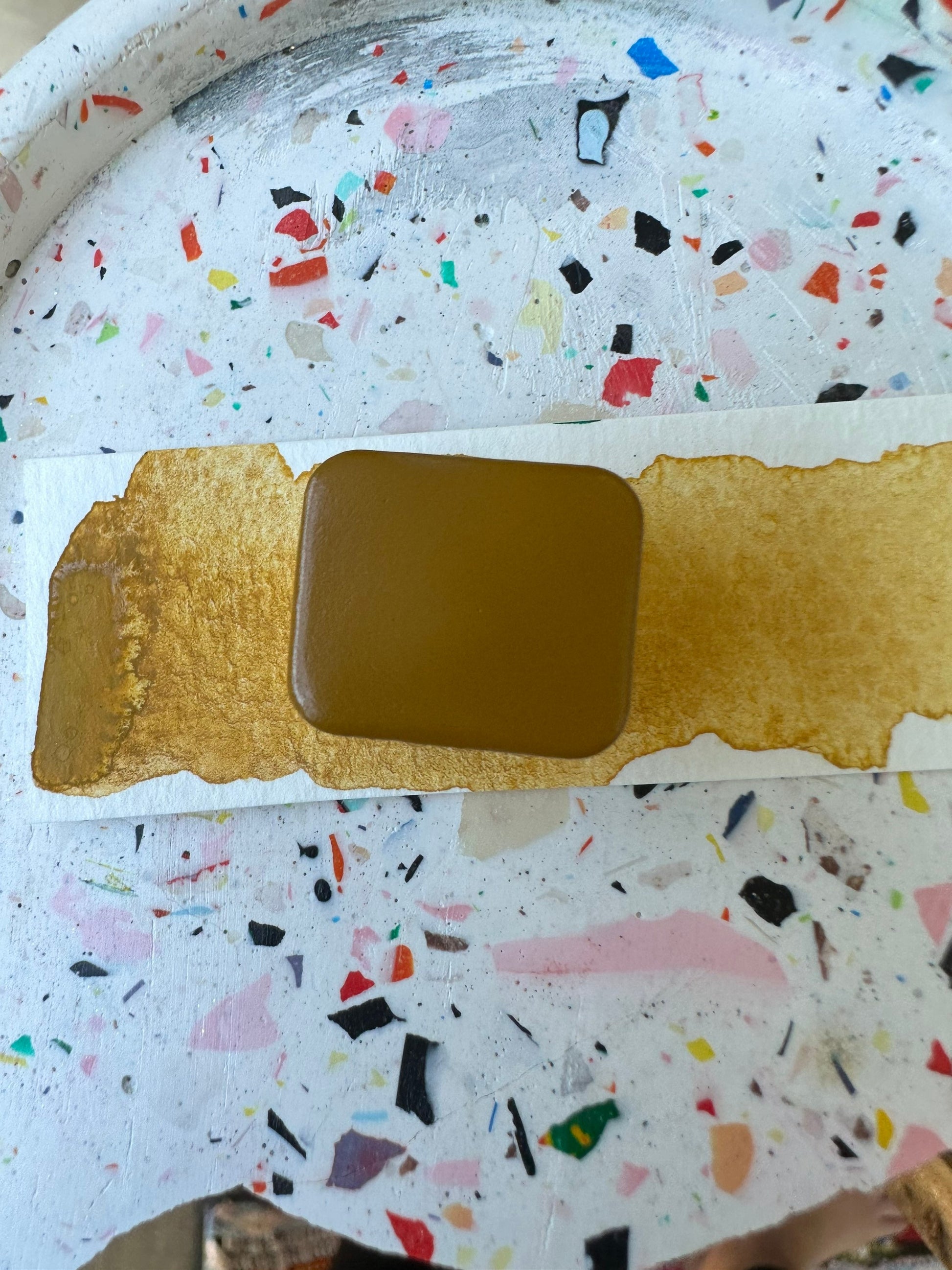 Mellow | Handmade Watercolors | Handmade Cards | Watercolor Florals | Matte Pigment | Half Pans