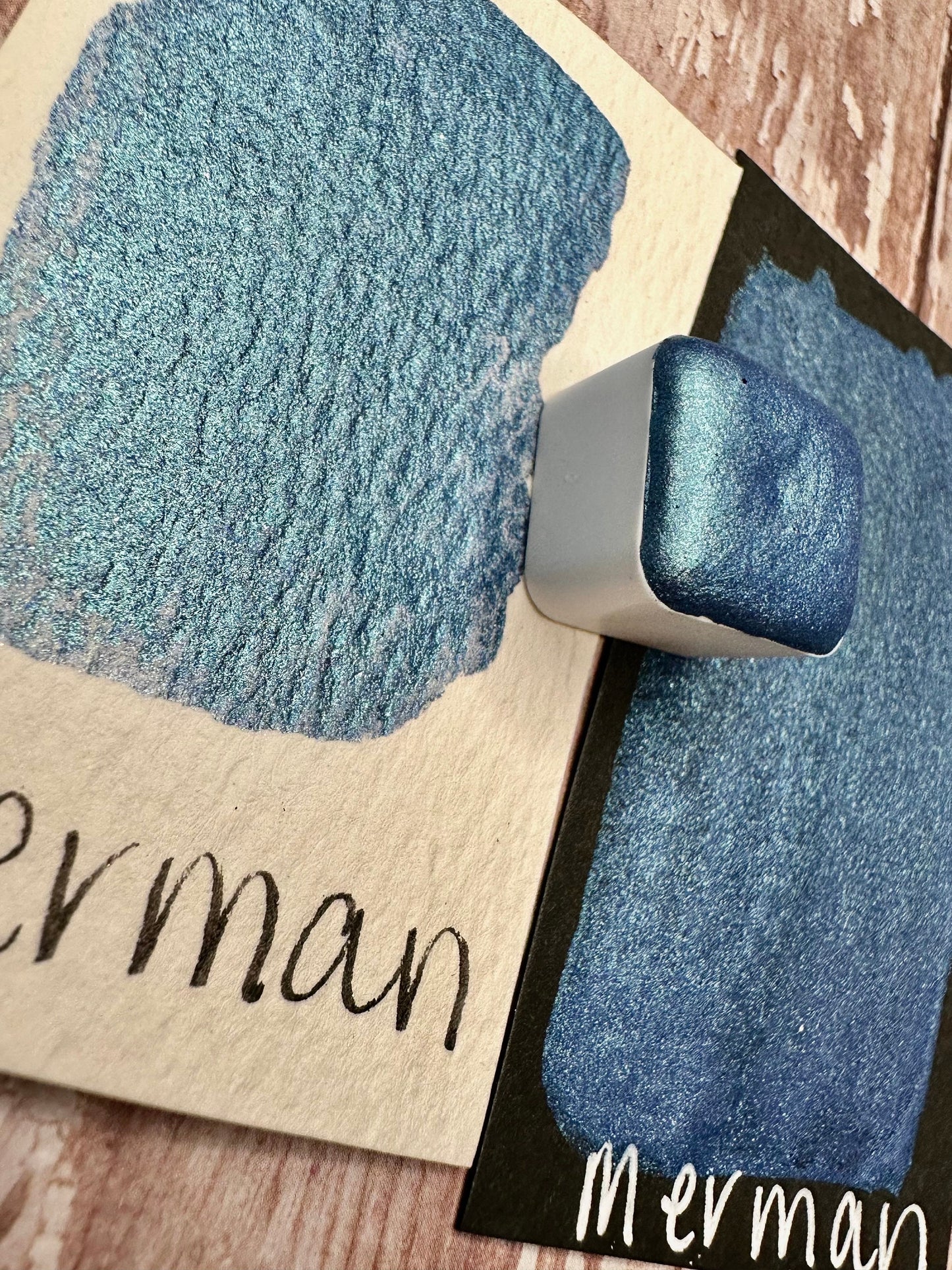 Merman - reformulated | Handmade Watercolors | Handmade Paint | Watercolors | Watercolor | Watercolor Artist