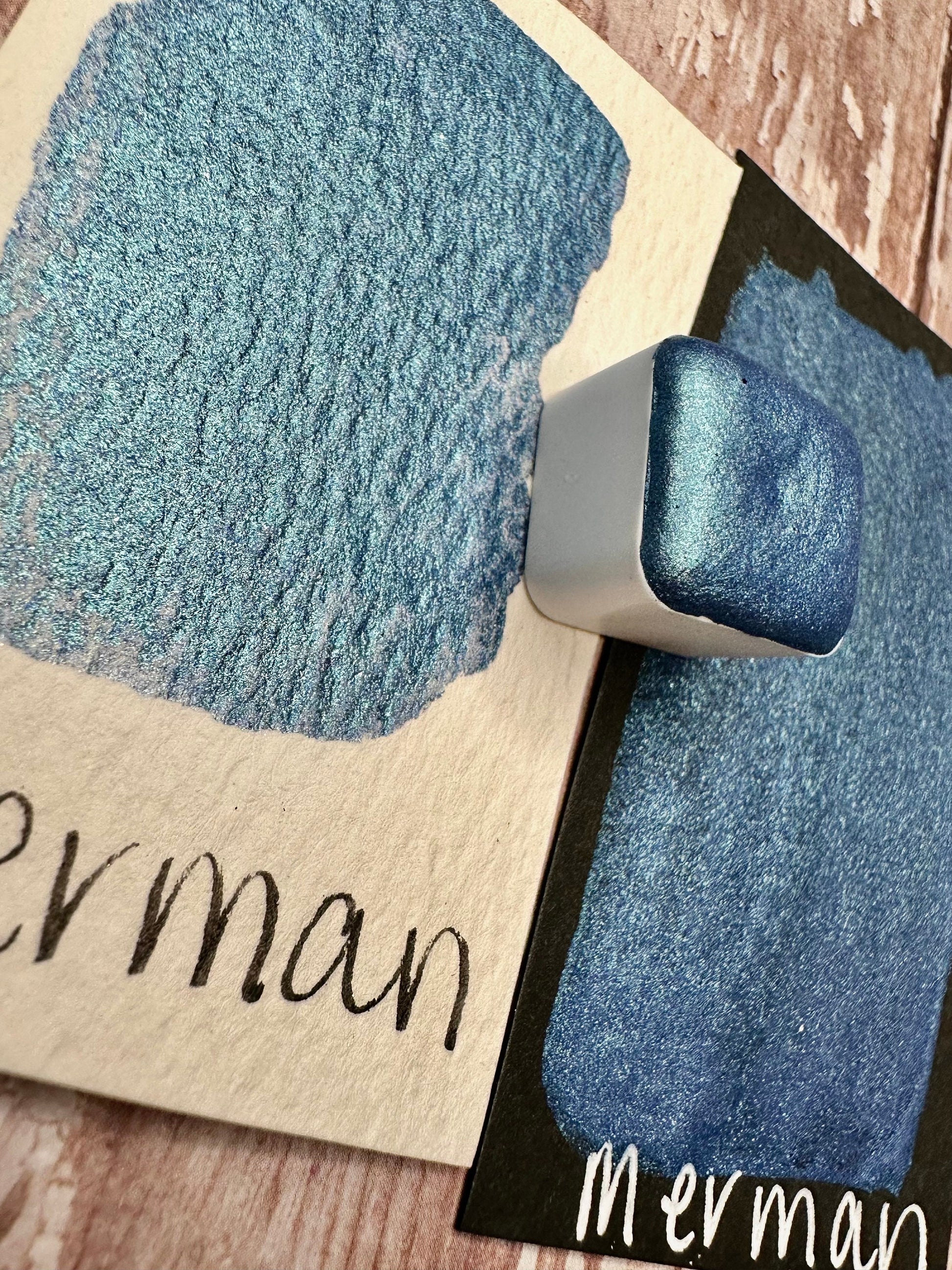 Merman - reformulated | Handmade Watercolors | Handmade Paint | Watercolors | Watercolor | Watercolor Artist