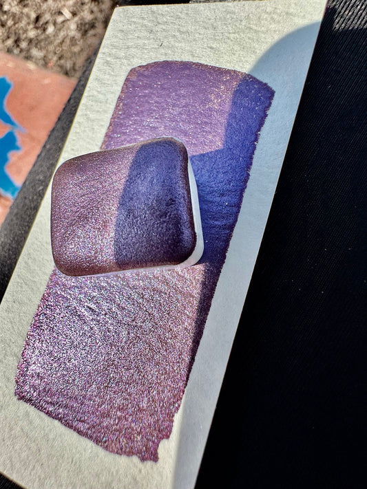 African Violet | Handmade Watercolors | Handmade Paint | Watercolors | Watercolor | Watercolor Artist