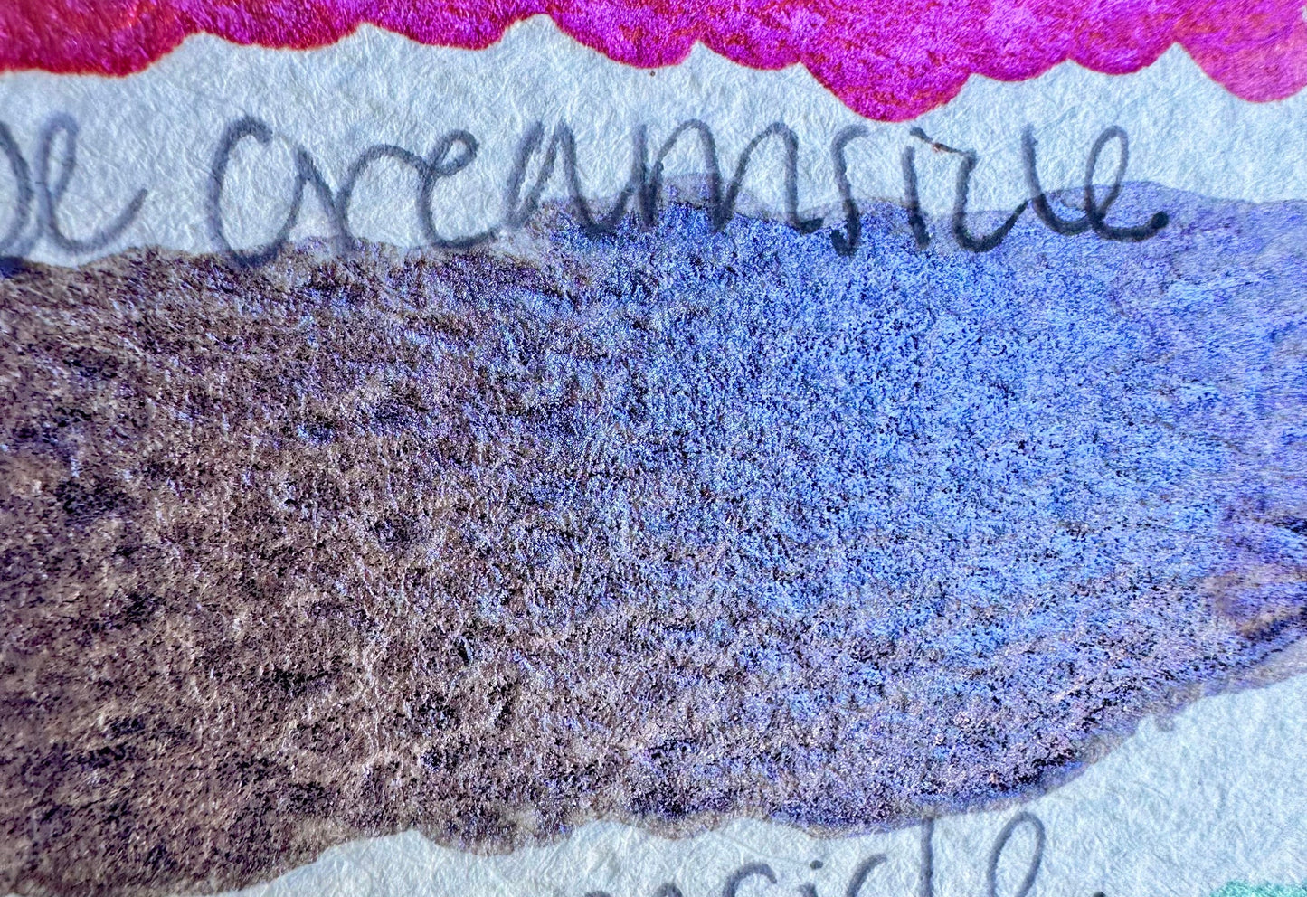 Grape Creamsicle | Handmade Watercolors | Handmade Paint | Watercolors | Watercolor | Handmade Cards |