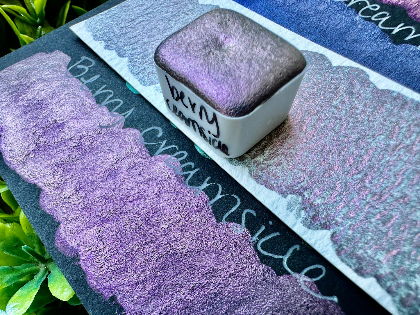 Berry Creamsicle | Handmade Watercolors | Handmade Paint | Watercolors | Watercolor | Handmade Cards |