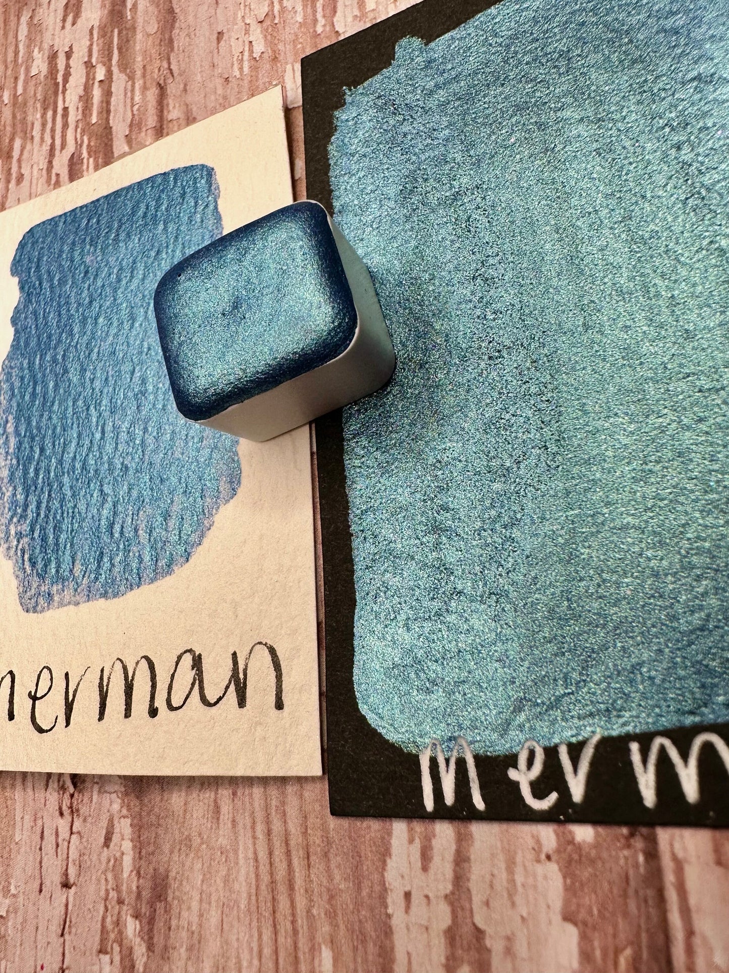 Merman - reformulated | Handmade Watercolors | Handmade Paint | Watercolors | Watercolor | Watercolor Artist