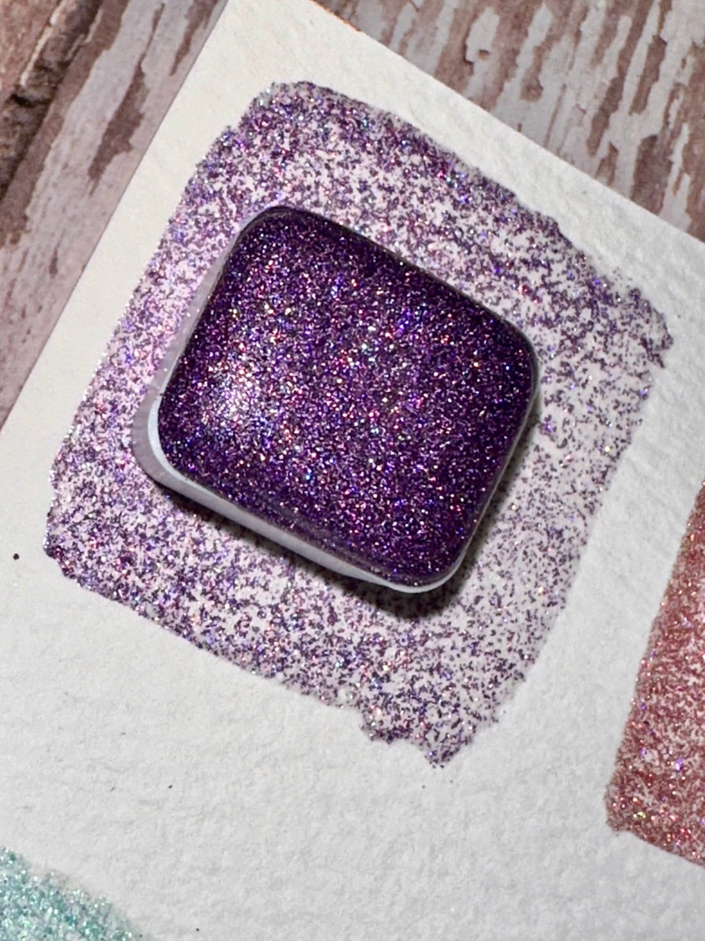 SET | 1:700 & 1.1000 Glitter Mix | Handmade Watercolors | Handmade Paint | Calligraphy | Lettering |