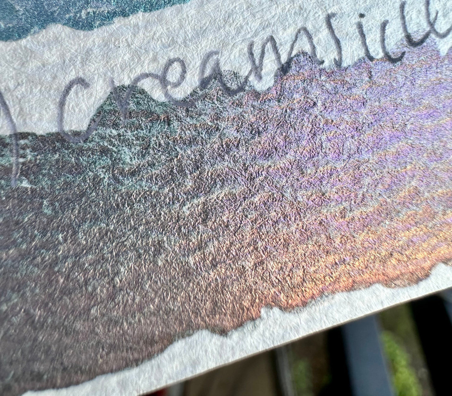 Berry Creamsicle | Handmade Watercolors | Handmade Paint | Watercolors | Watercolor | Handmade Cards |