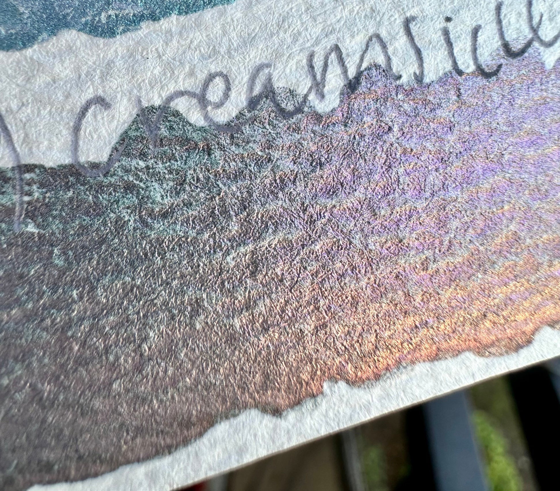 Berry Creamsicle | Handmade Watercolors | Handmade Paint | Watercolors | Watercolor | Handmade Cards |
