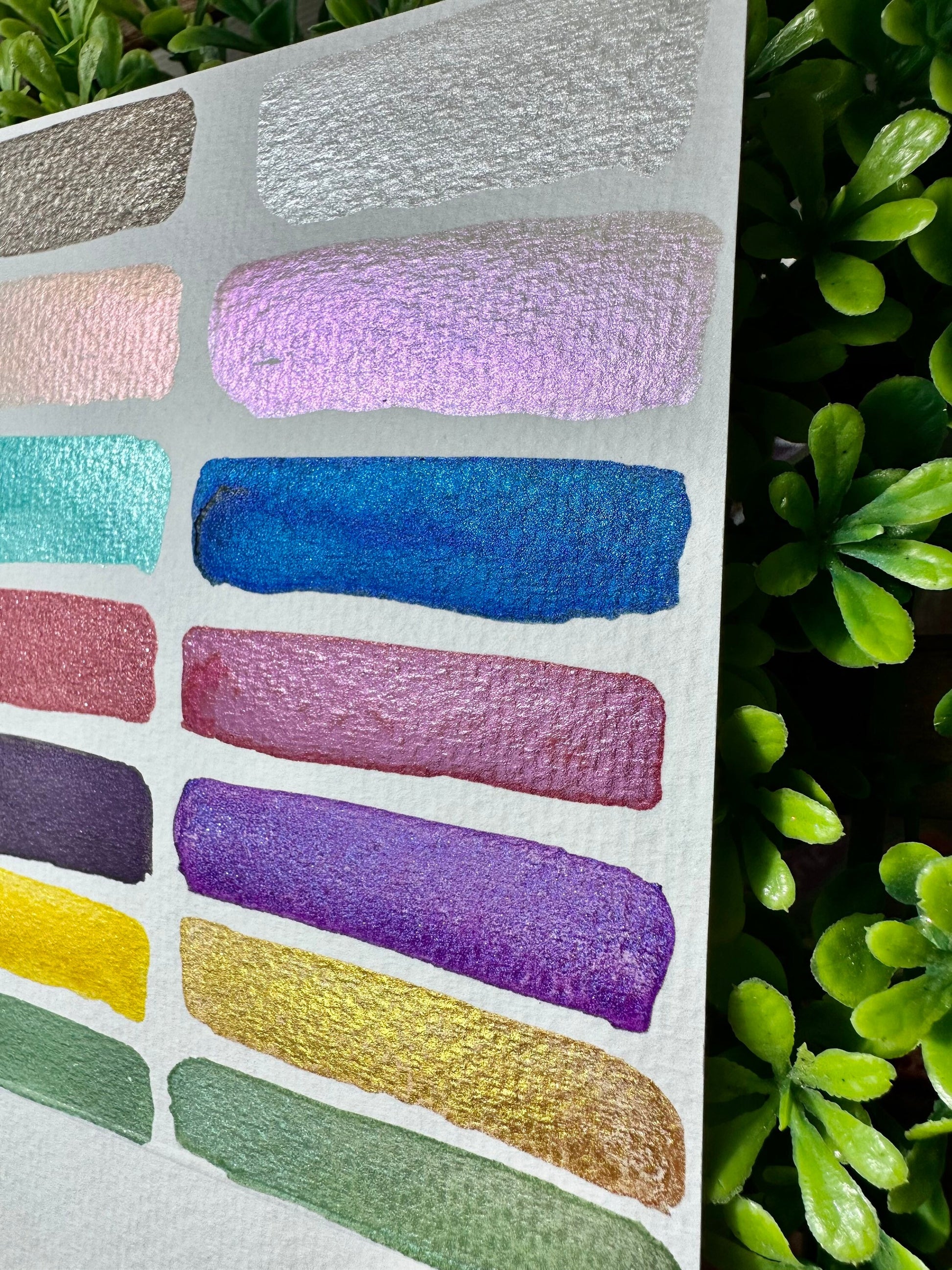 Watercolor Palette 21 Full Pans | Handmade Watercolors | Handmade Paint | Watercolors | Watercolor | Beginner Palette