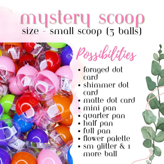 Lucky Scoop | Mystery Scoop | Handmade Watercolors | Handmade Paint | Watercolors | Watercolor | Watercolor Artist