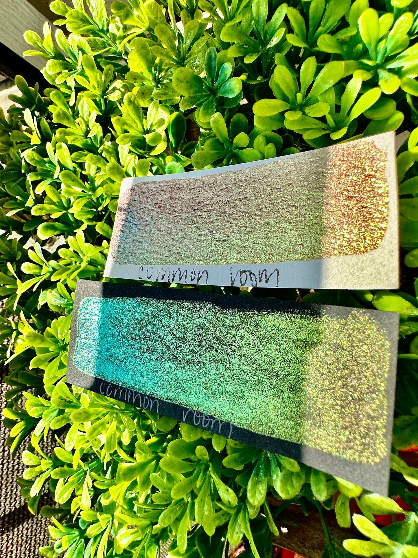 Common Room | Colorshift | Chameleon, handmade watercolor, watercolors, gift ideas, watercolor art, colorshift paint, handmade cards