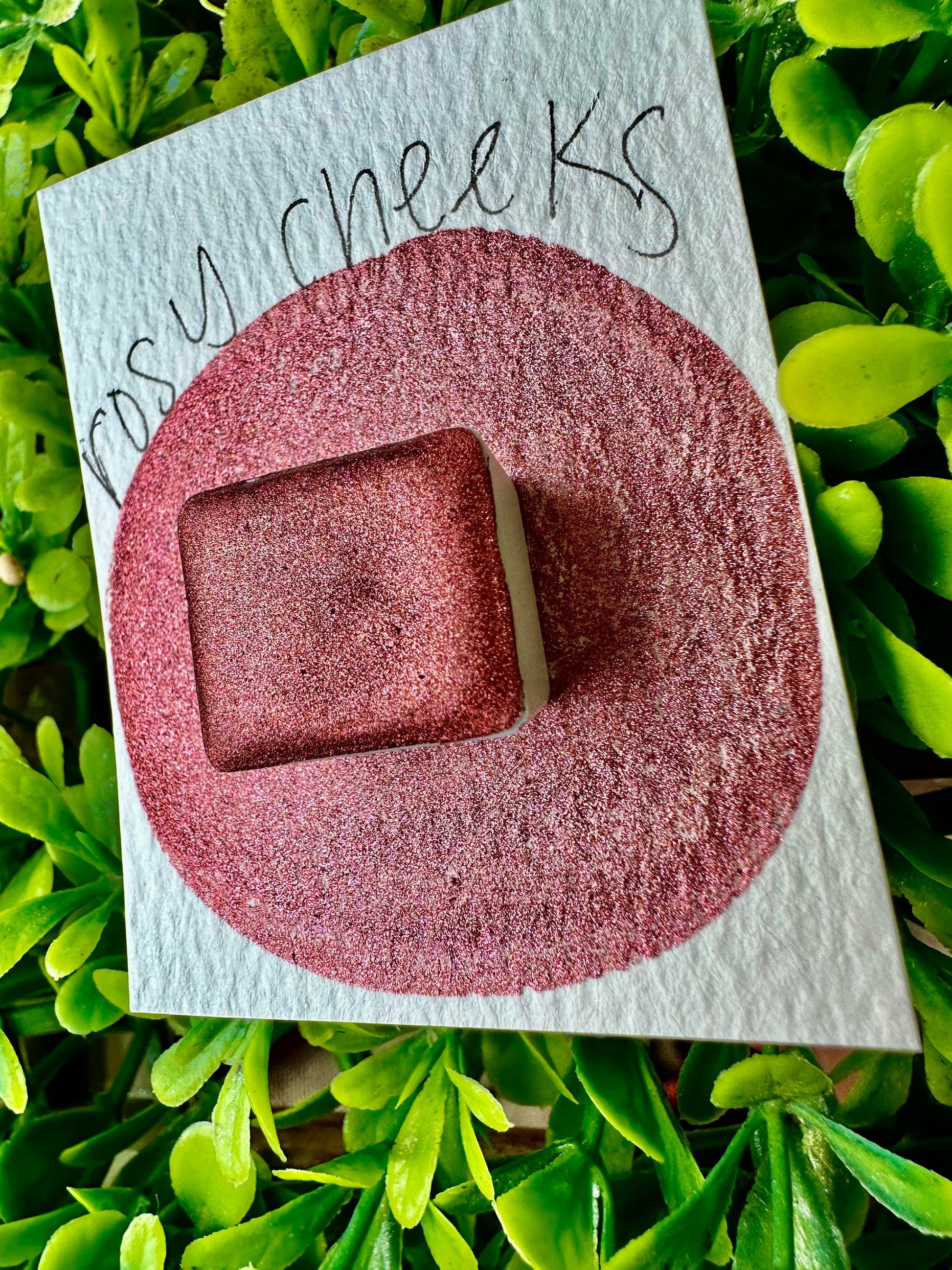 Rosy Cheeks | Chrome | Handmade Watercolors | Handmade Paint | Watercolors | Watercolor | Watercolor Artist