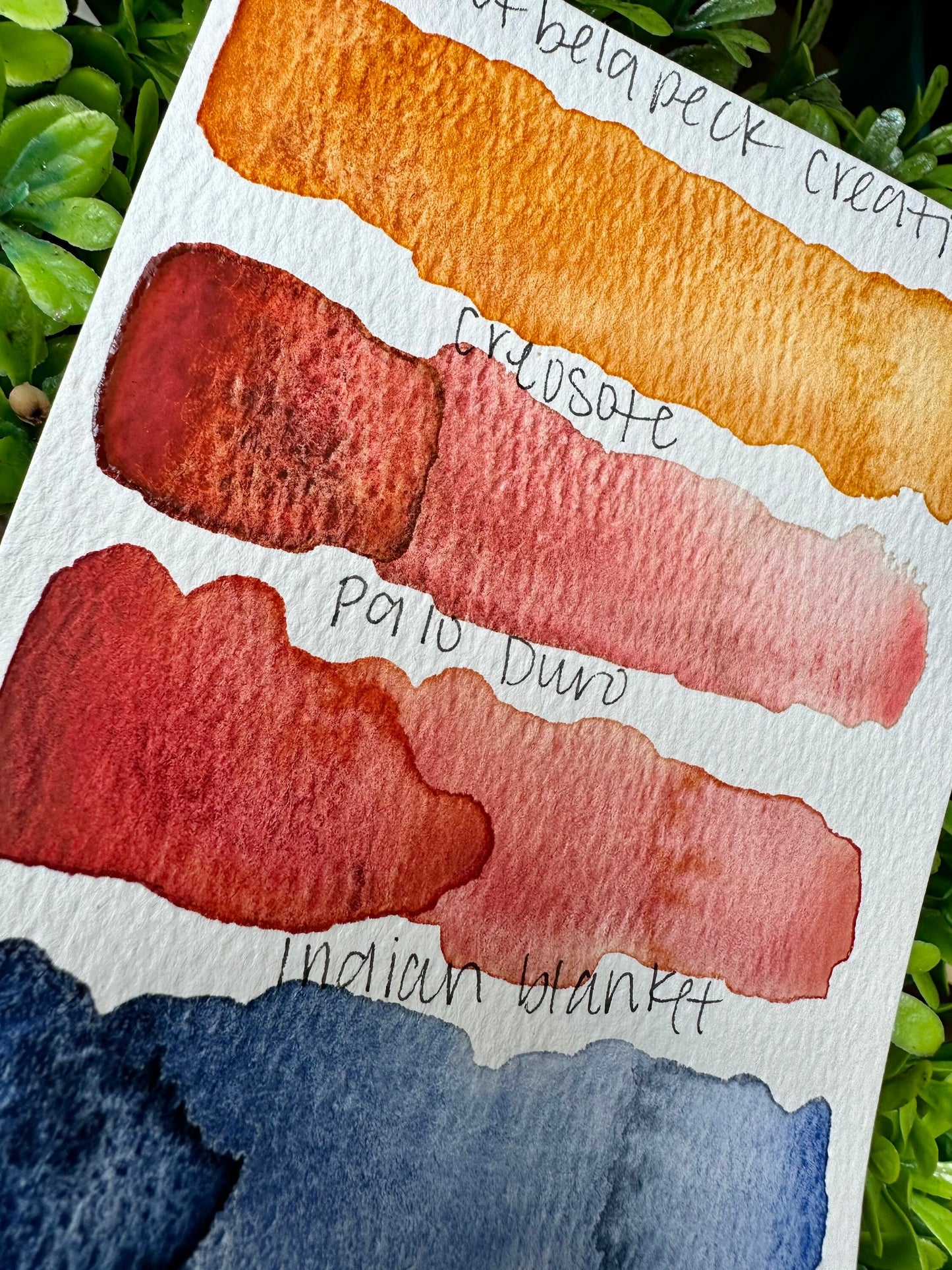 Canyon Series designed by Handofbelapeck | Handmade Watercolors | GRANULATING | Handmade Cards | Watercolor Florals | Matte Pigment