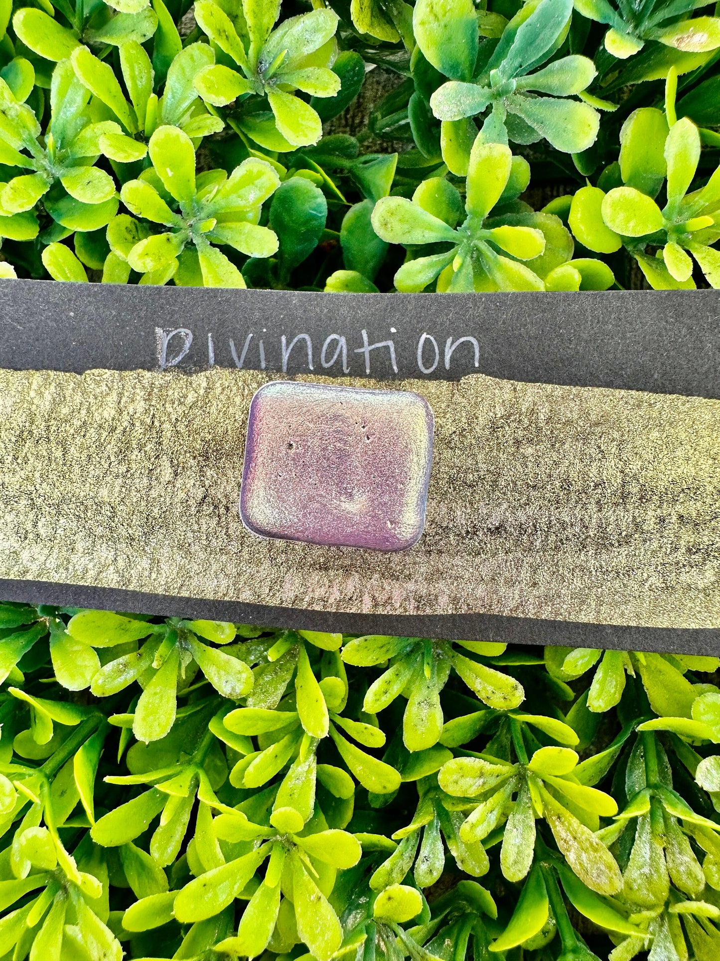 Divination | Colorshift | Chameleon, handmade watercolor, watercolors, gift ideas, watercolor art, colorshift paint, handmade cards