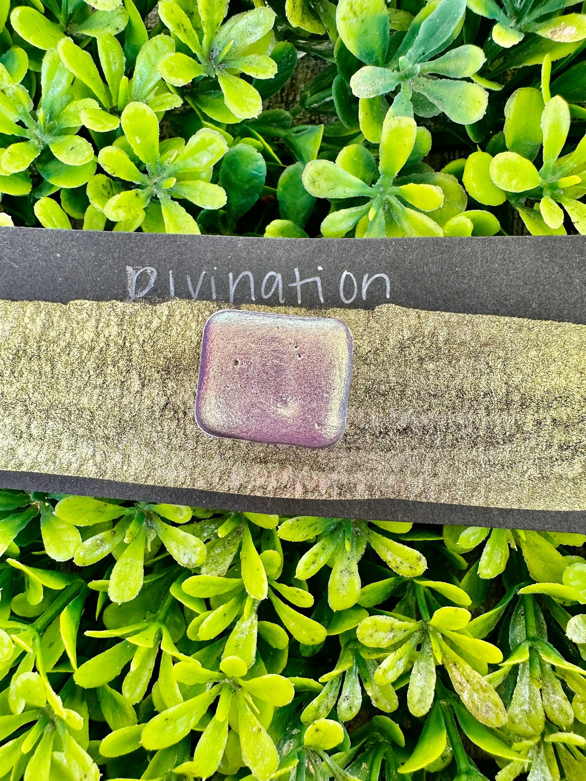 Divination | Colorshift | Chameleon, handmade watercolor, watercolors, gift ideas, watercolor art, colorshift paint, handmade cards