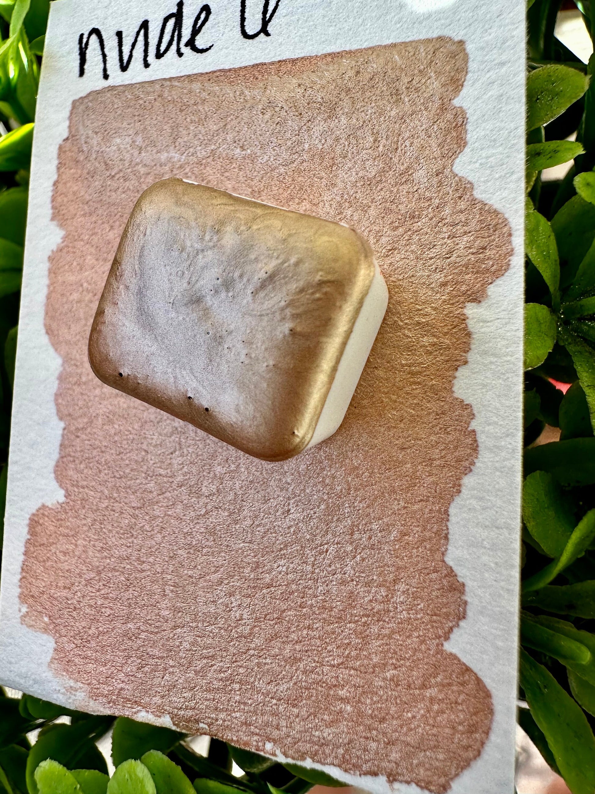 Nude 6 | Handmade Watercolors | Handmade Paint | Watercolors | Watercolor | Watercolor Artist