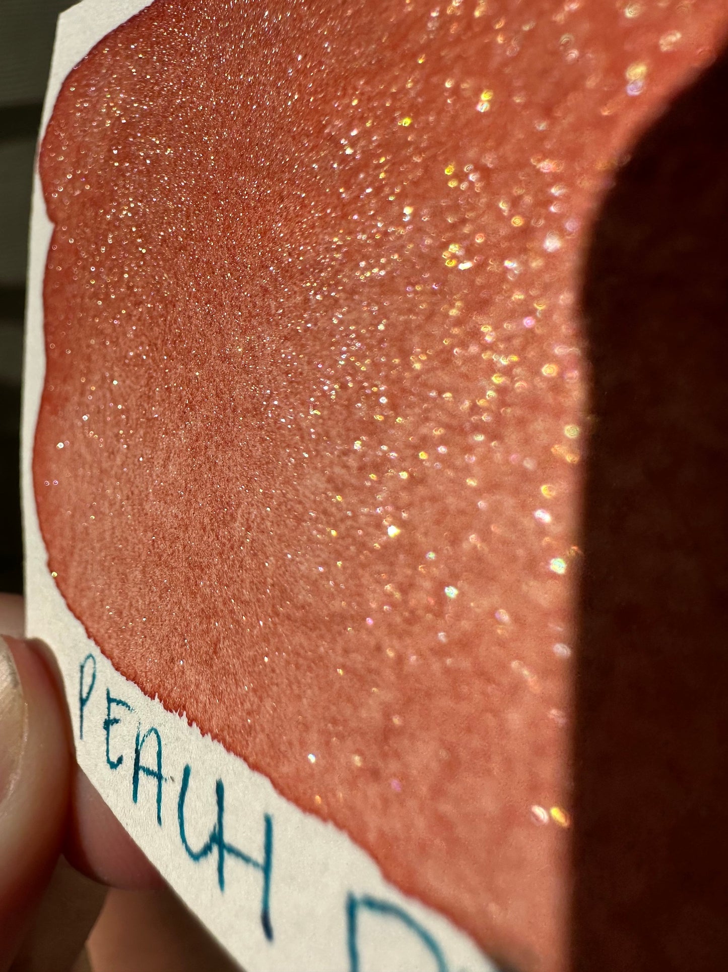 Peach Dream | Handmade Watercolors | Handmade Paint | Calligraphy | Lettering |