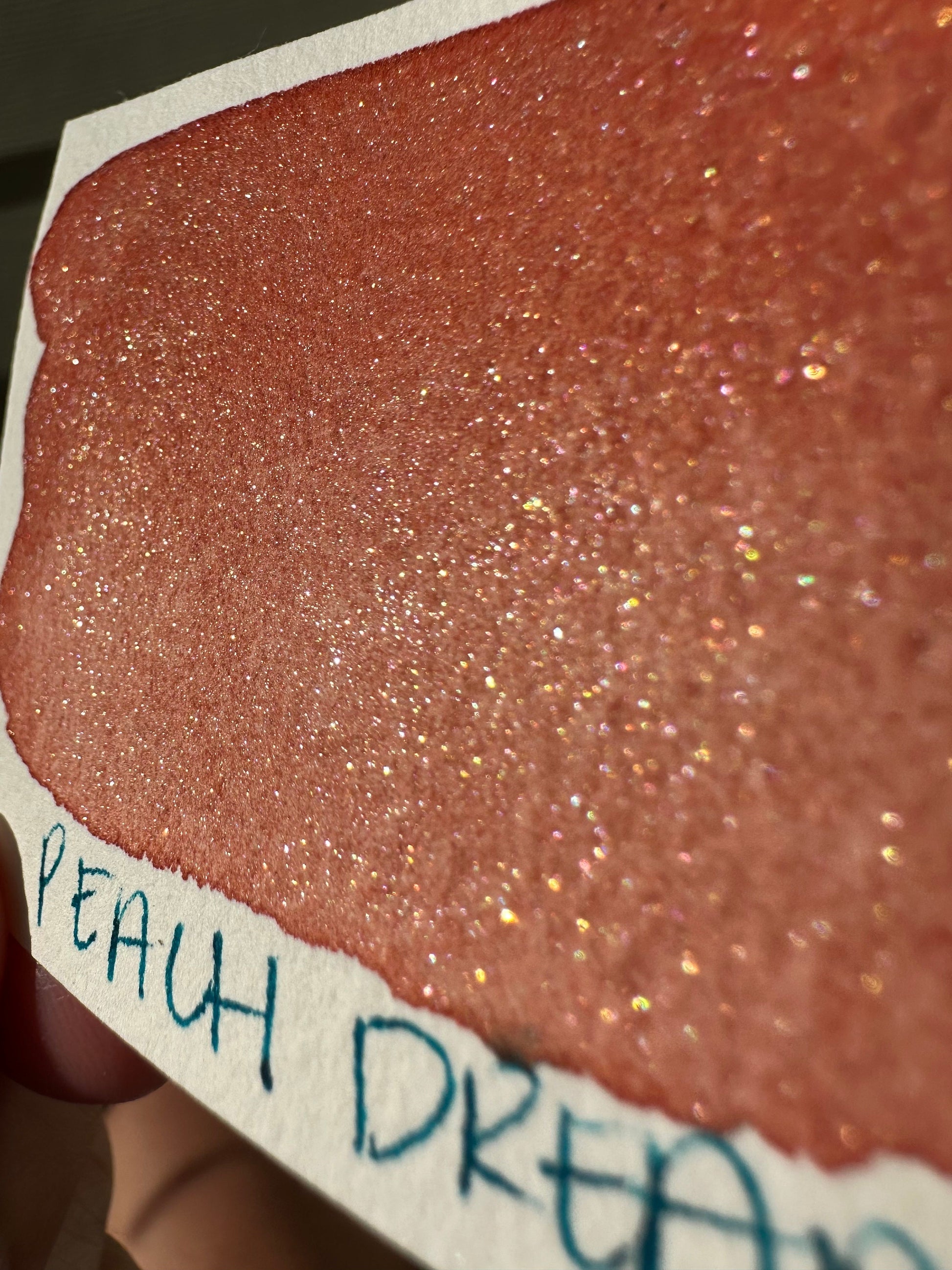 Peach Dream | Handmade Watercolors | Handmade Paint | Calligraphy | Lettering |