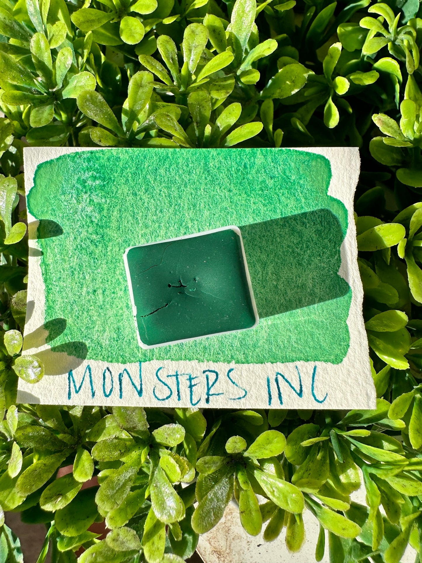 Monsters I N C | Handmade Watercolors | Handmade Paint | Watercolors | Watercolor | Watercolor Artist