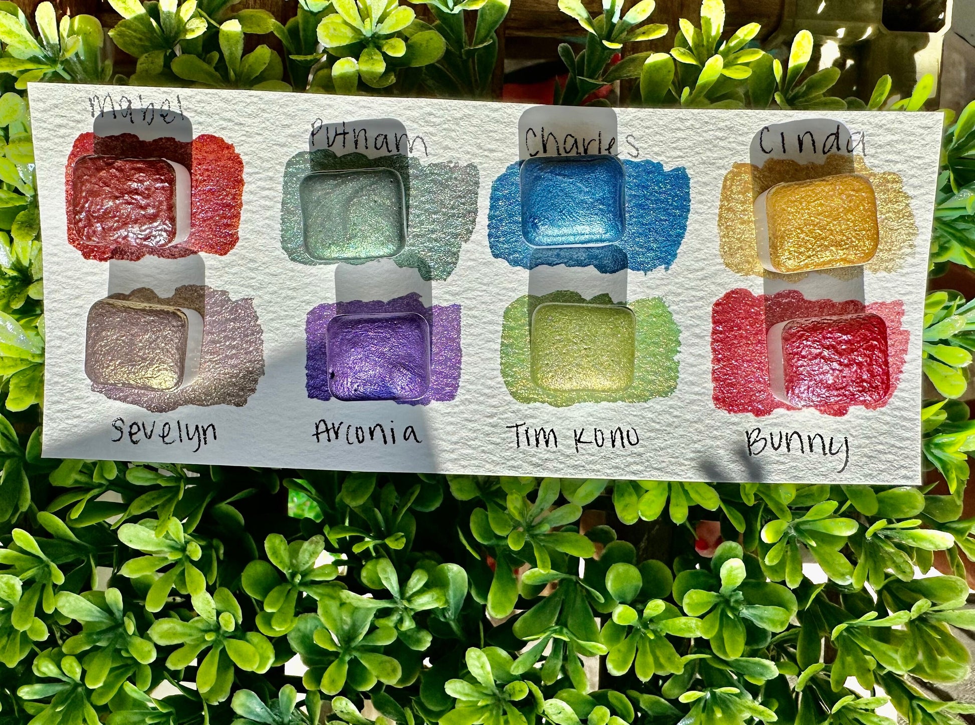 Only Murders In The Building Set | Handmade Watercolors | Handmade Paint | Watercolors | Watercolor Artist | Handmade Cards |