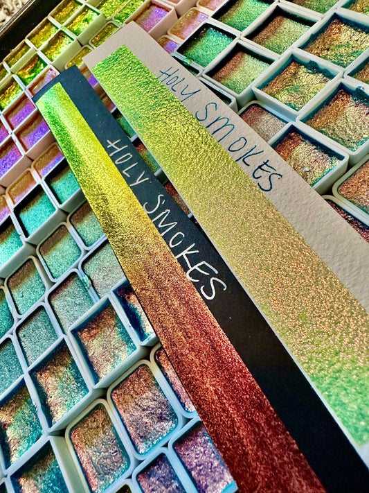 Holy Smokes | Super Shifter | Shifting Watercolors | Handmade Paint | Watercolors | Watercolor | Handmade Watercolors |